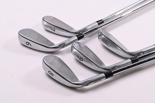 Ping G400 Irons / 6-PW / Blue Dot / Regular Flex Ping AWT 2.0 Shafts