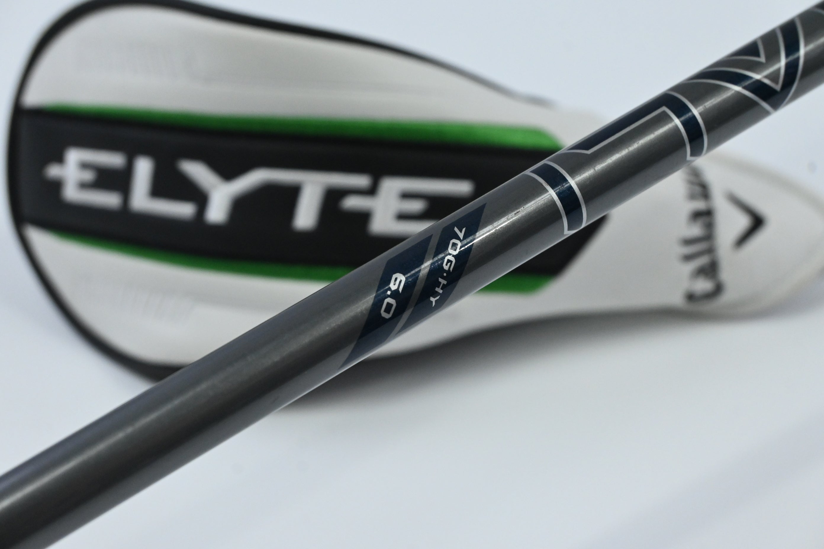 Callaway Elyte #4 Hybrid / 22 Degree / Stiff Flex Denali Charcoal 70 Shaft