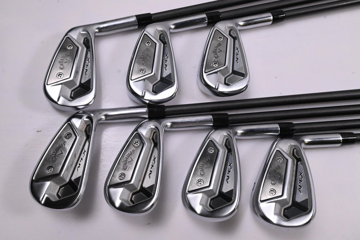 Callaway Apex TCB Irons / 4-PW / Regular Flex SteelFiber i95cw Shafts