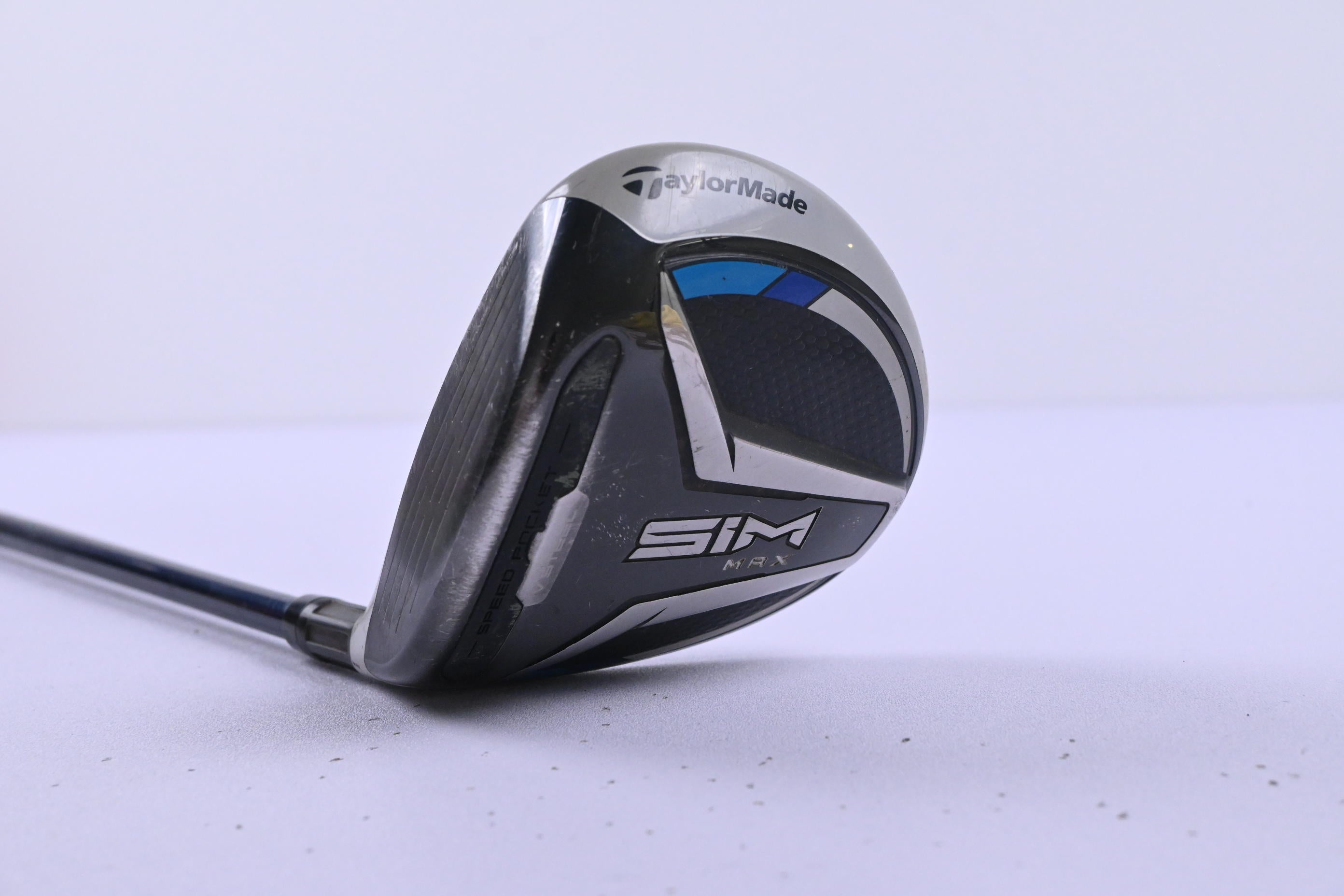 Left Hand Taylormade SIM Max #3 Wood / 15 Degree / Regular Flex Ventus Blue 6