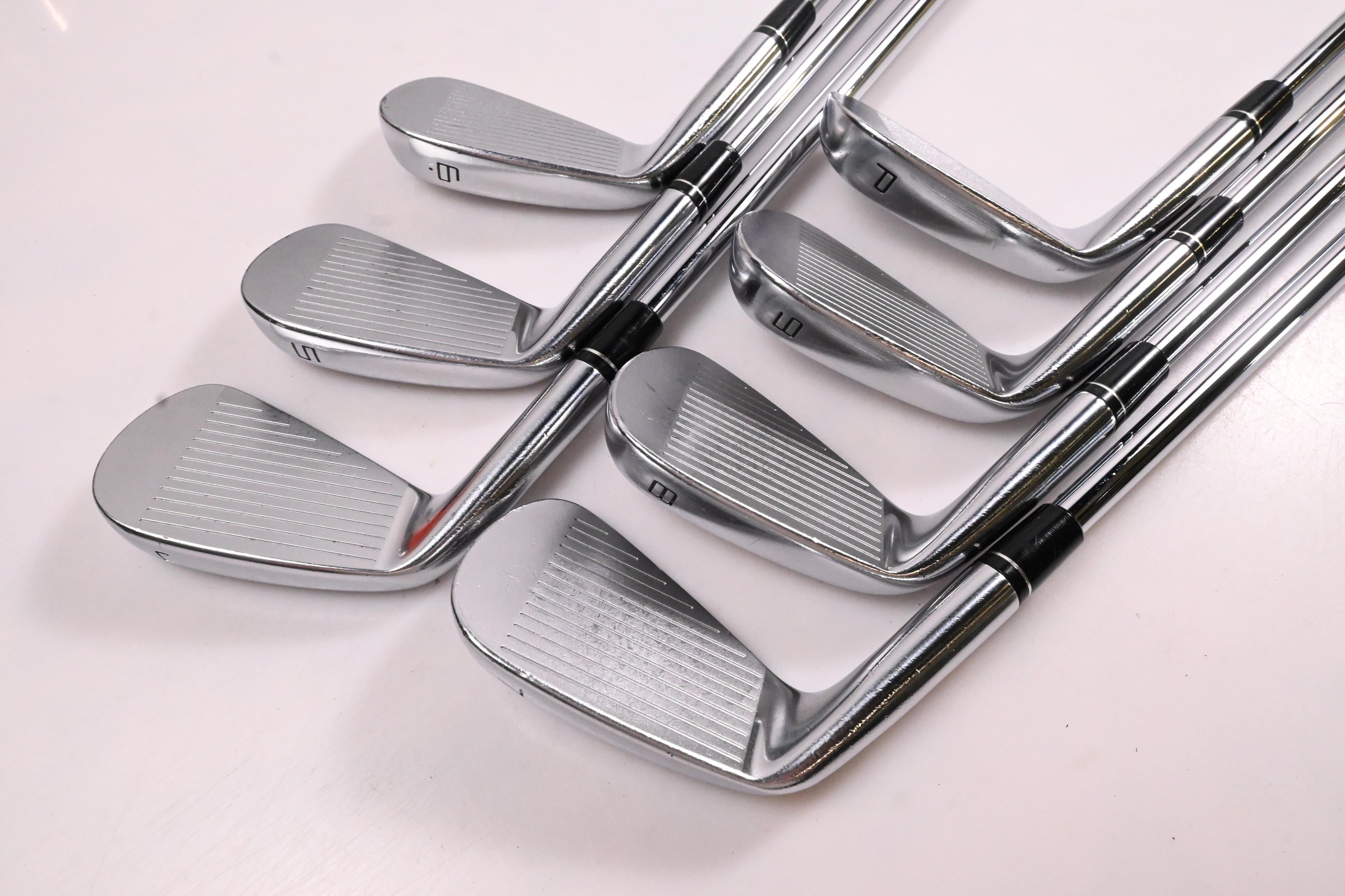 Taylormade P730 Irons / 4-PW / Stiff Flex KBS Tour Shafts