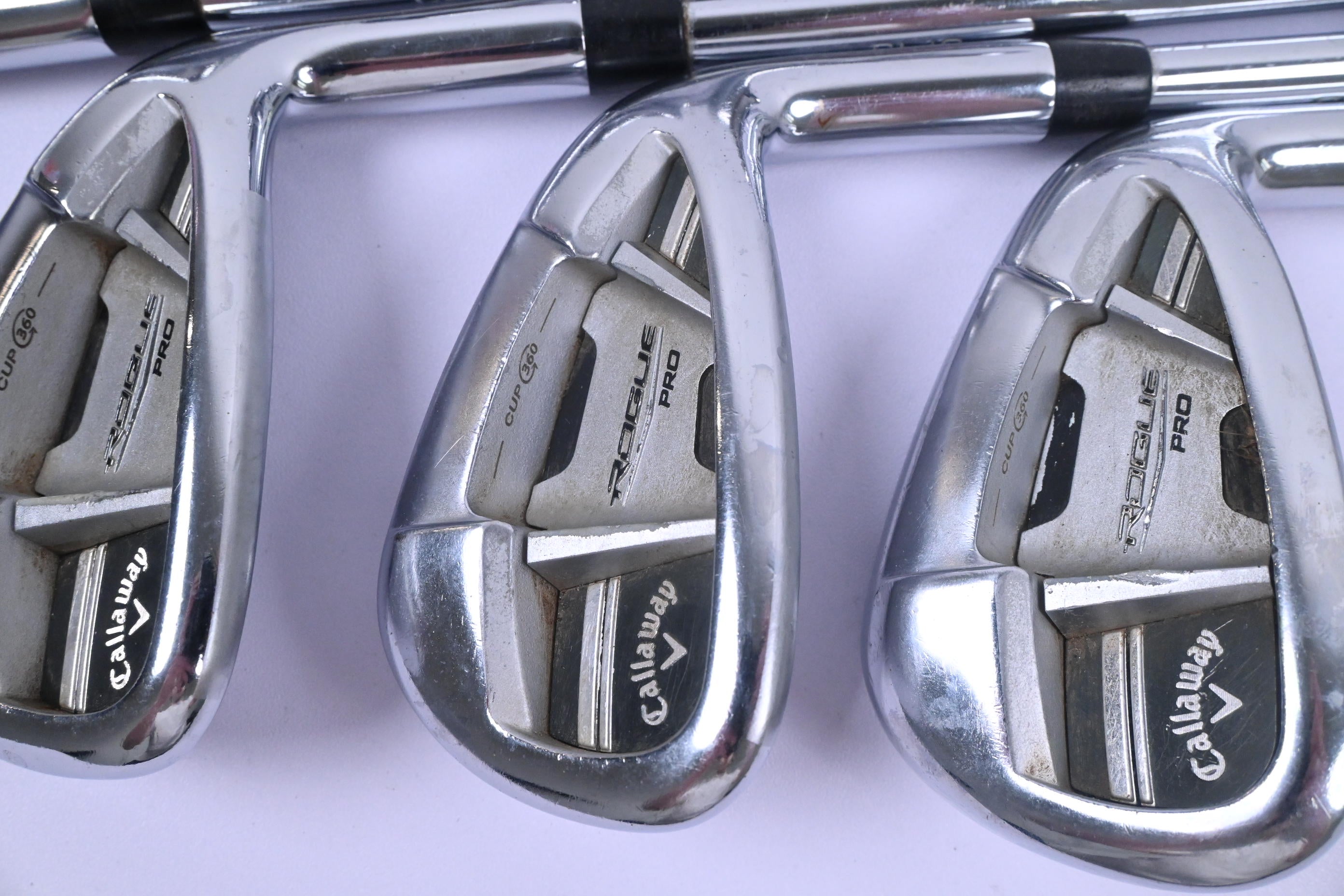 Callaway Rogue Pro CF18 Irons / 4-PW / Stiff Flex KBS Tour 120 Shafts