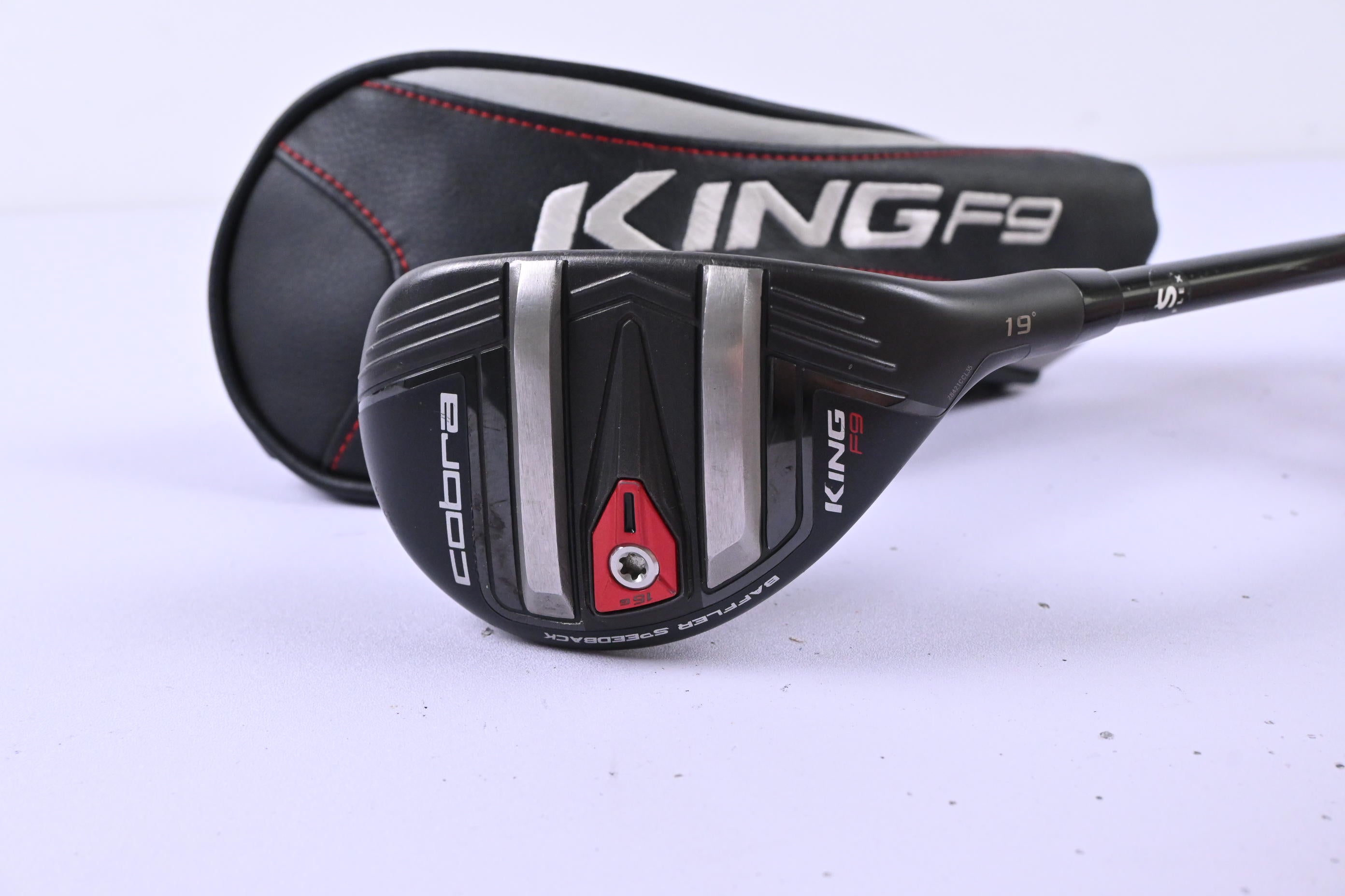 Cobra King F9 #3 Hybrid / 19 Degree / Stiff Flex Fujikura Atmos Black 7 Shaft