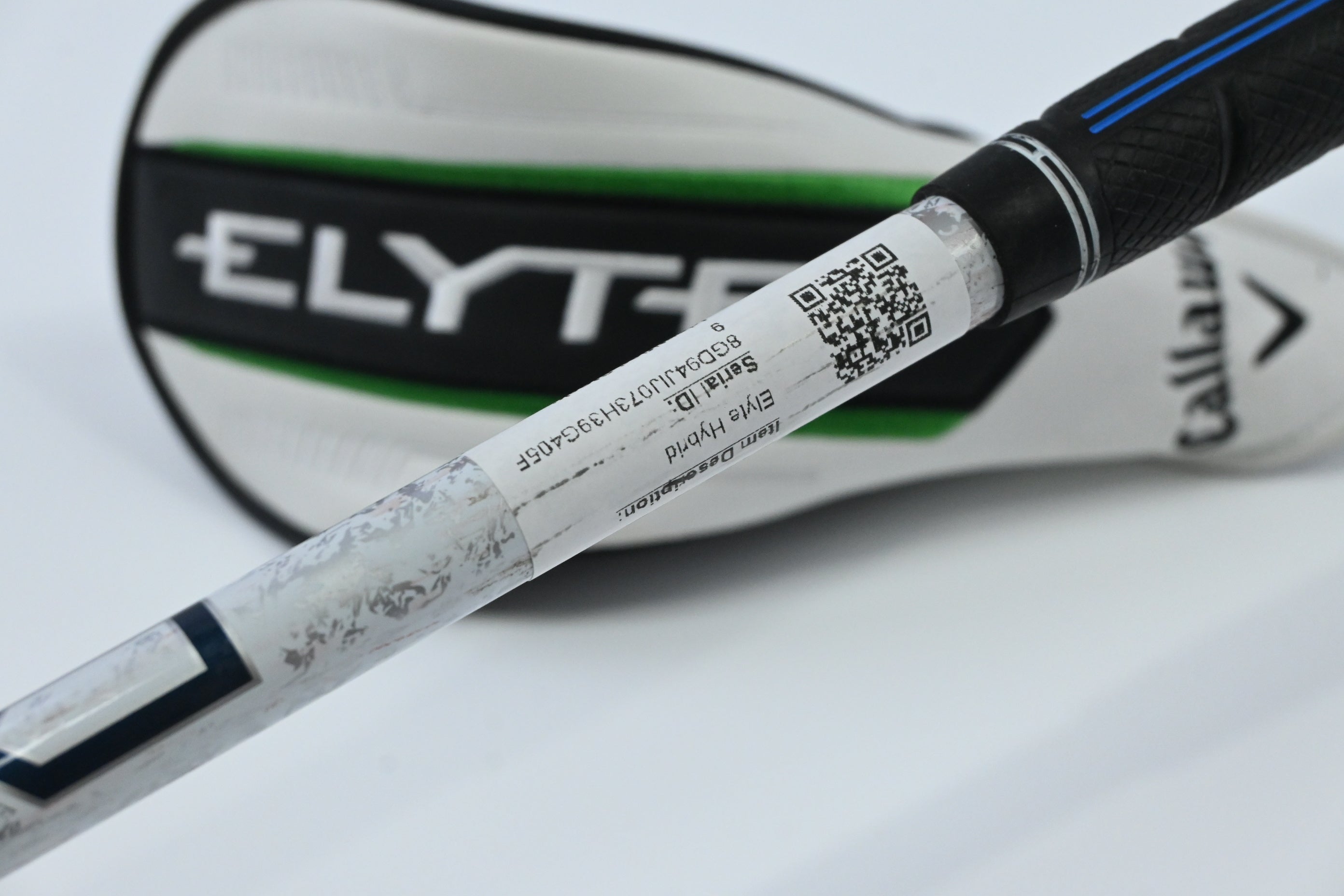 Callaway Elyte #4 Hybrid / 22 Degree / Stiff Flex Denali Charcoal 70 Shaft