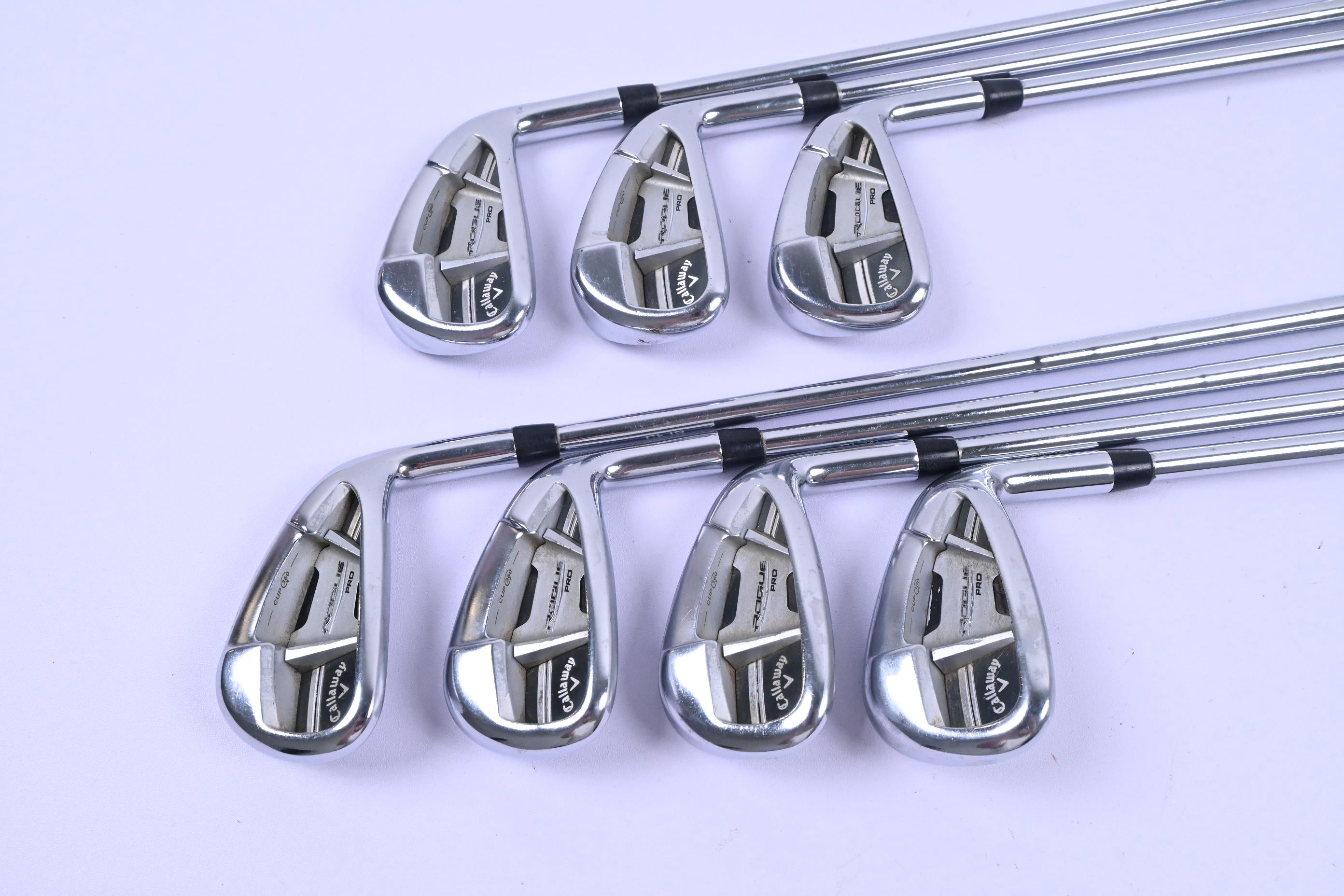 Callaway Rogue Pro CF18 Irons / 4-PW / Stiff Flex KBS Tour 120 Shafts