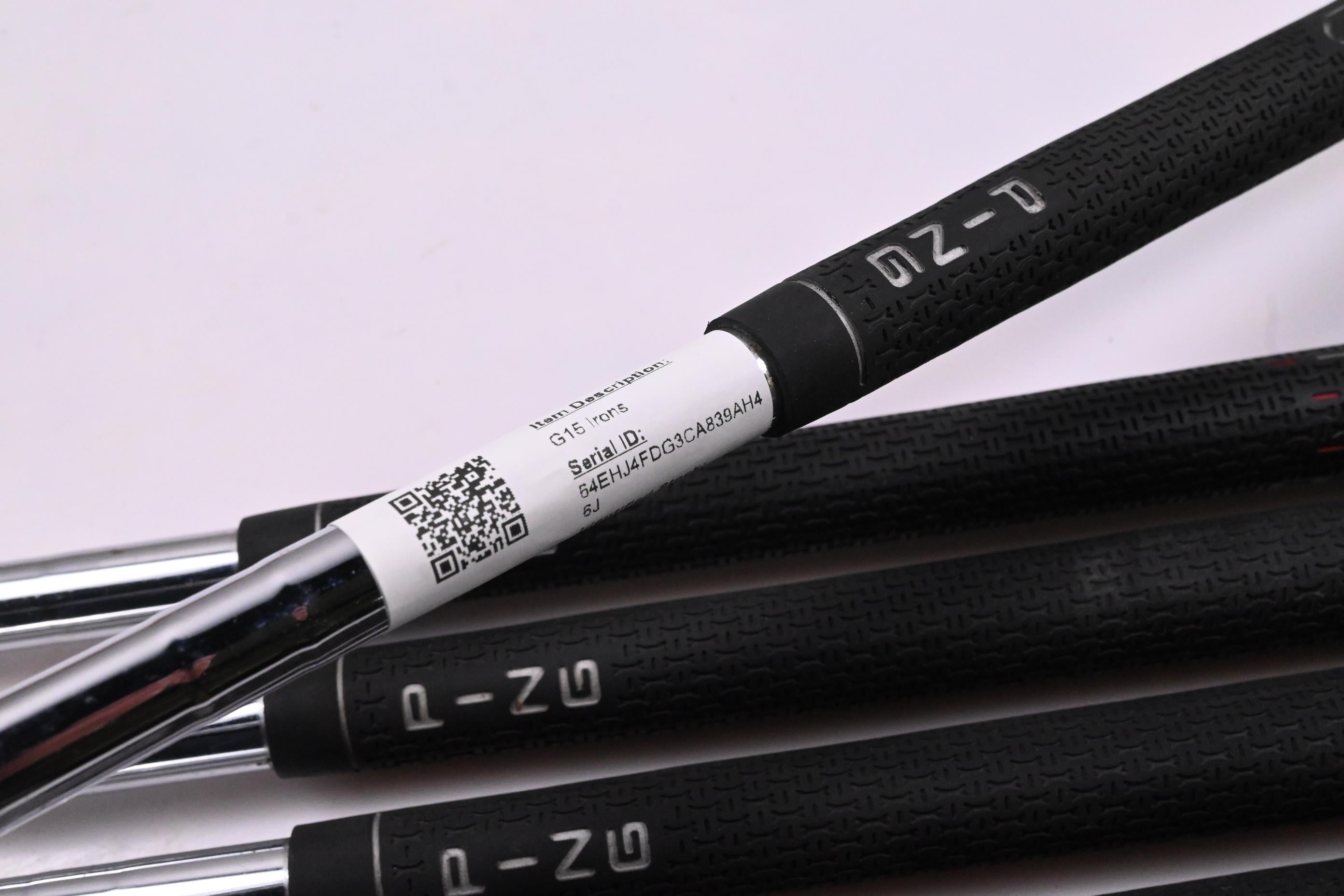 Ping G15 Irons / 3-PW+SW / Black Dot / Stiff Flex Steel Shafts