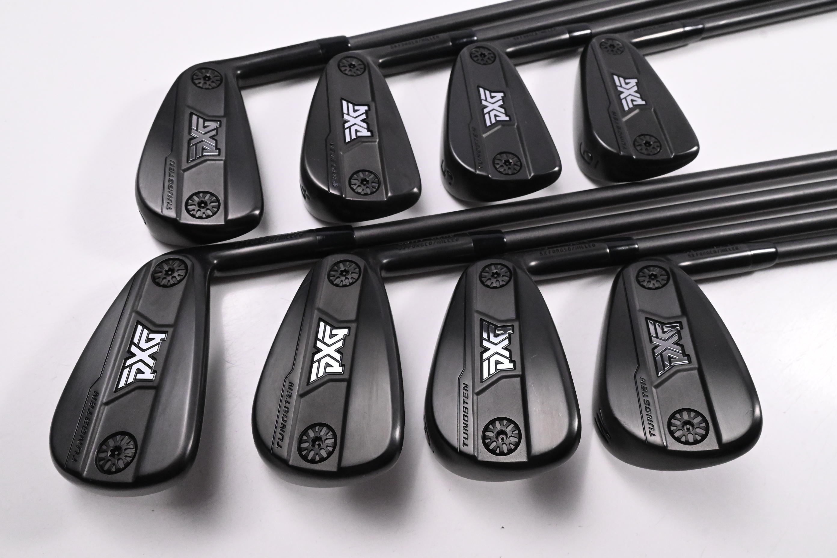 PXG 0311 T Gen8 Irons / 3-PW / Stiff Flex Steelfiber i95 Black Label Shafts