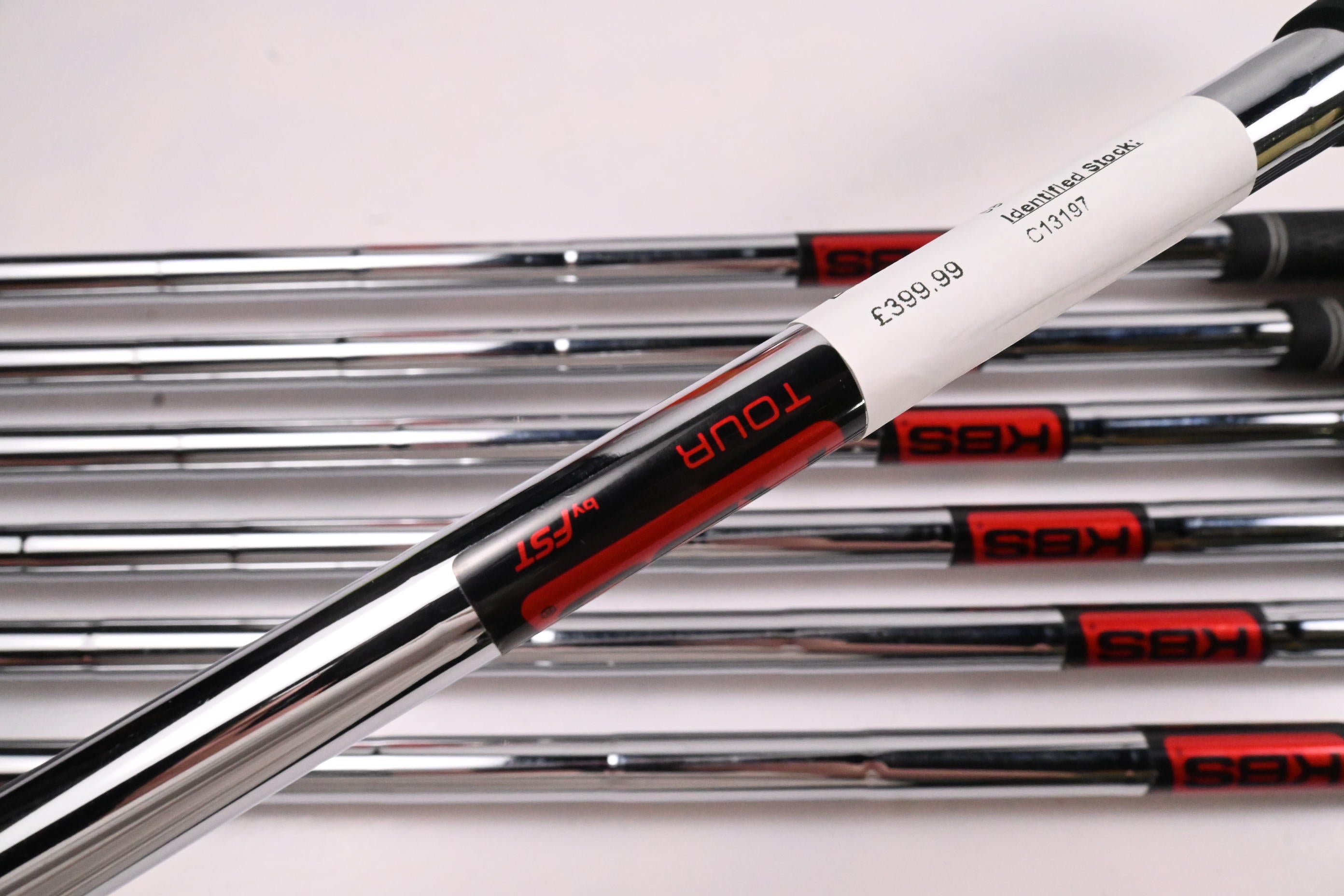 Taylormade P730 Irons / 4-PW / Stiff Flex KBS Tour Shafts