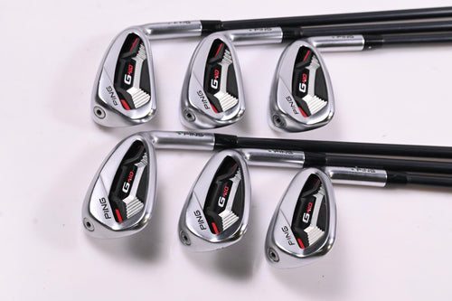 Ping G410 Irons / 6-PW+GW / Green Dot / Senior Flex Ping Alta CB Red Shafts