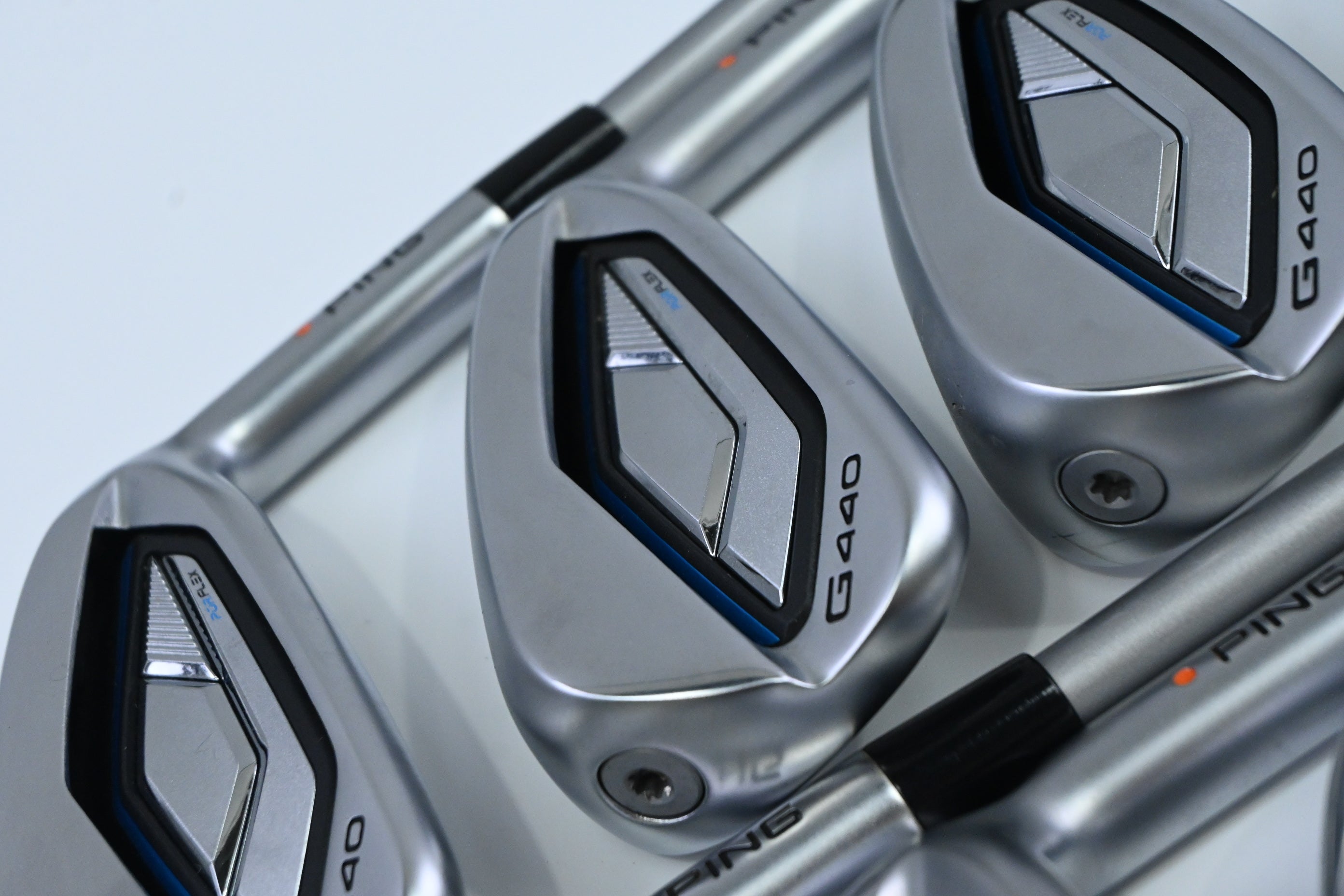 Ping G440 Irons / 6-PW+GW+SW / Orange Dot / Senior Flex Ping Alta Quick 45