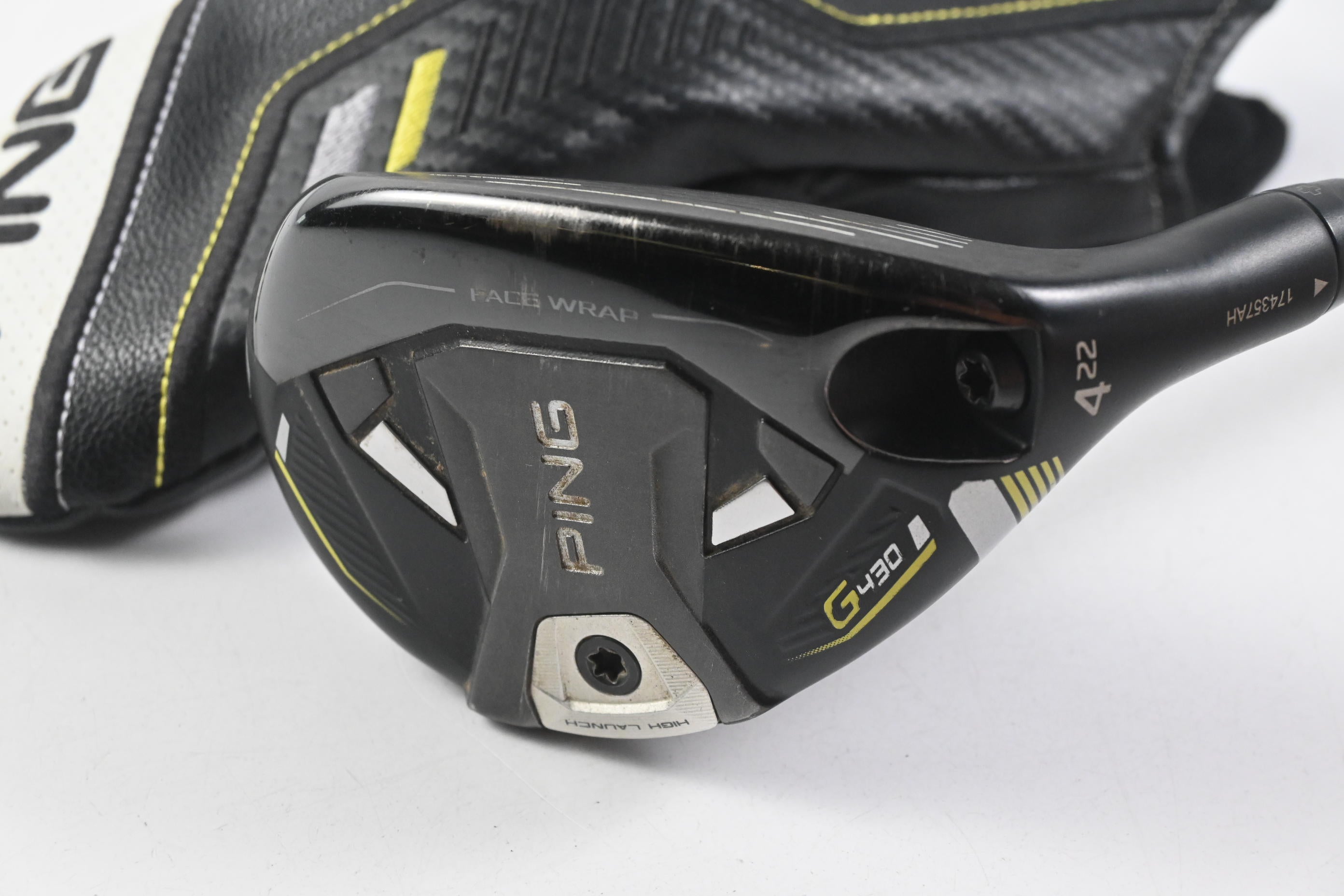 Ping G430 #4 Hybrid / 22 Degree / Regular Flex Ping Tour 2.0 Chrome 85 Shaft