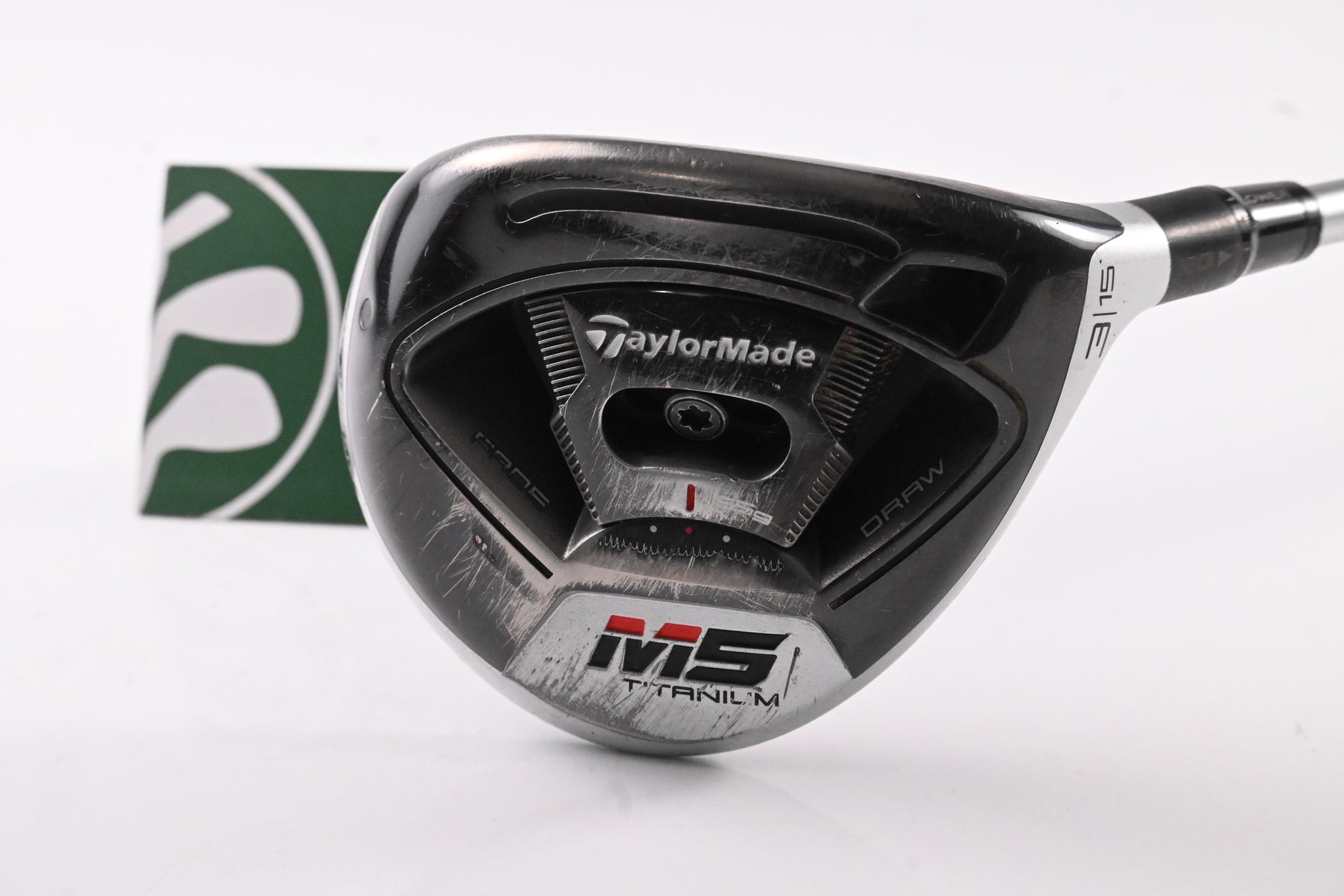 Taylormade M5 #3 Wood / 15 Degree / Stiff Flex Tensei CK Orange 65 Shaft