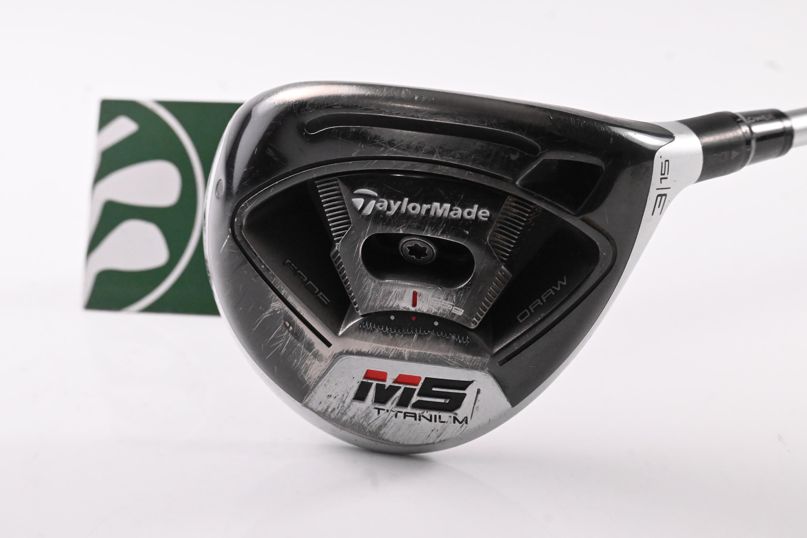 Taylormade M5 #3 Wood / 15 Degree / Stiff Flex Tensei CK Orange 65 Shaft