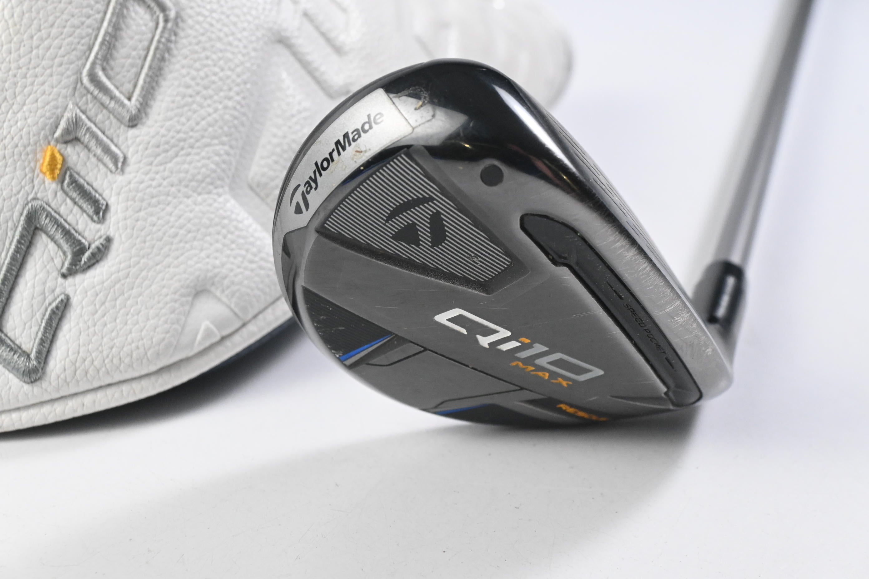Taylormade Qi10 Max #3 Hybrid / 20 Degree / Regular Flex Speeder NX 50 Shaft