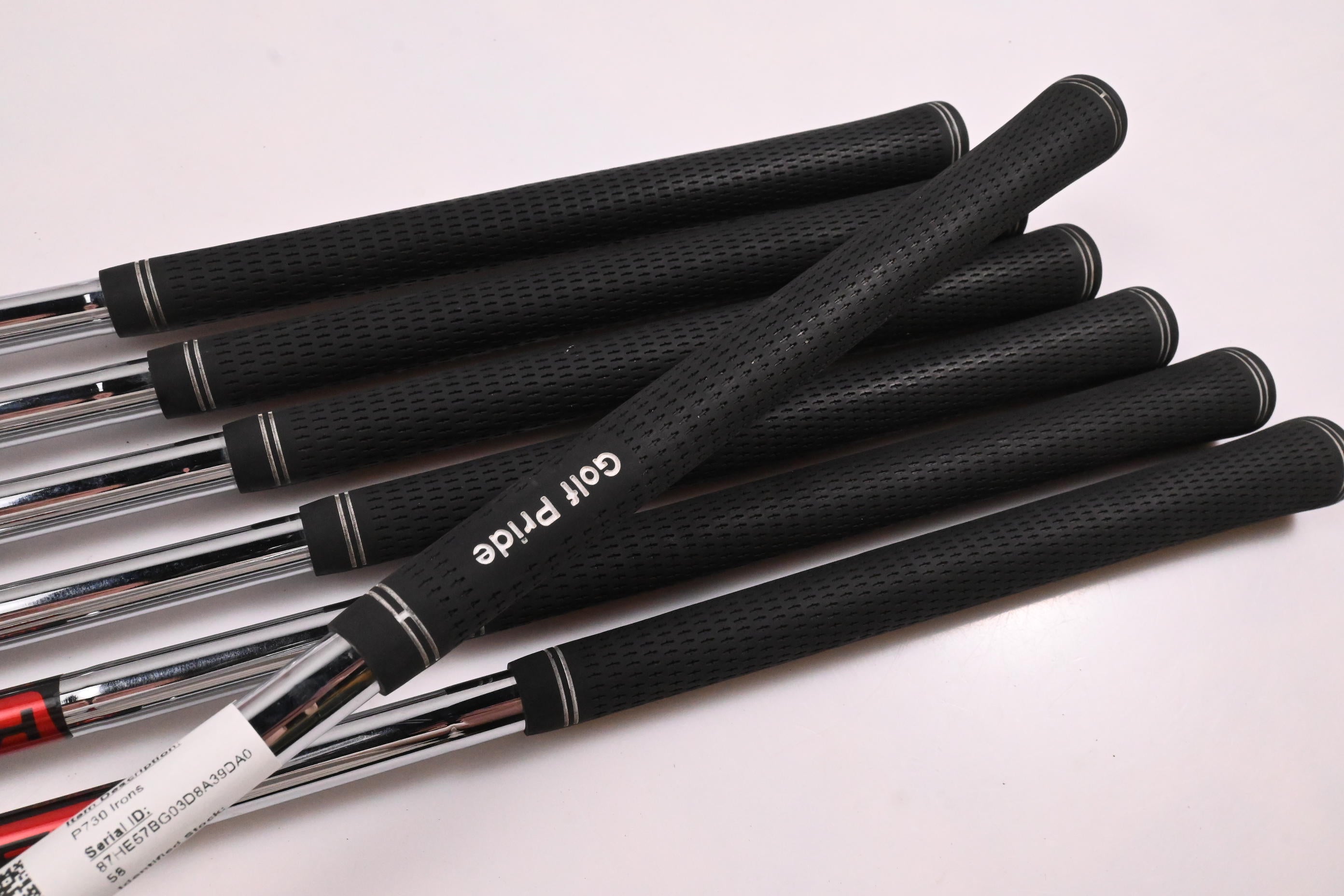 Taylormade P730 Irons / 4-PW / Stiff Flex KBS Tour Shafts