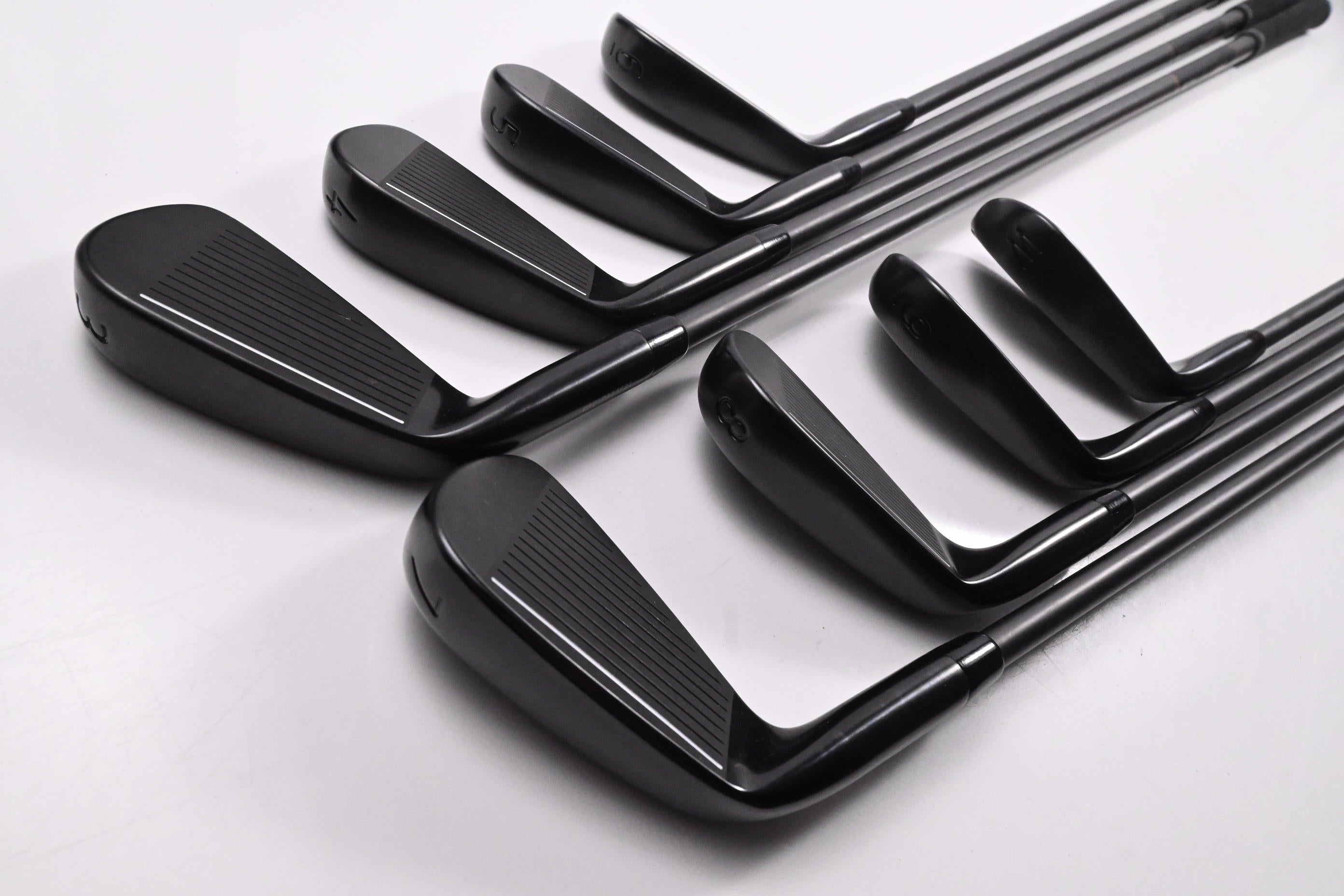 PXG 0311 T Gen8 Irons / 3-PW / Stiff Flex Steelfiber i95 Black Label Shafts