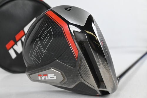 TaylorMade M6 Driver / 10.5 Degree / Stiff Flex Fujkura Atmos Black 6 Shaft