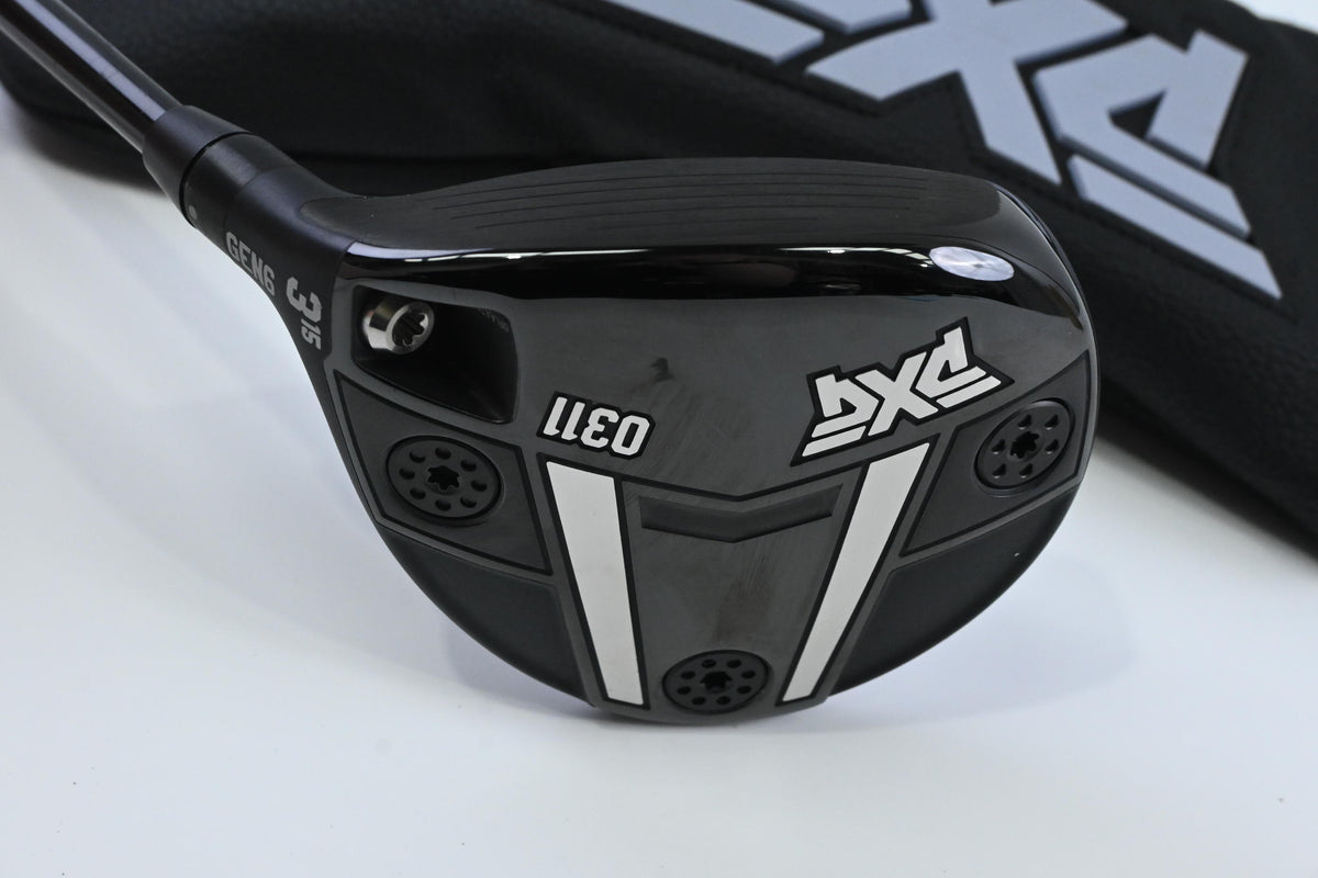 Left Hand PXG 0311 Gen6 #3 Wood / 15 Degree / Stiff Flex HZRDUS Smoke Green RDX
