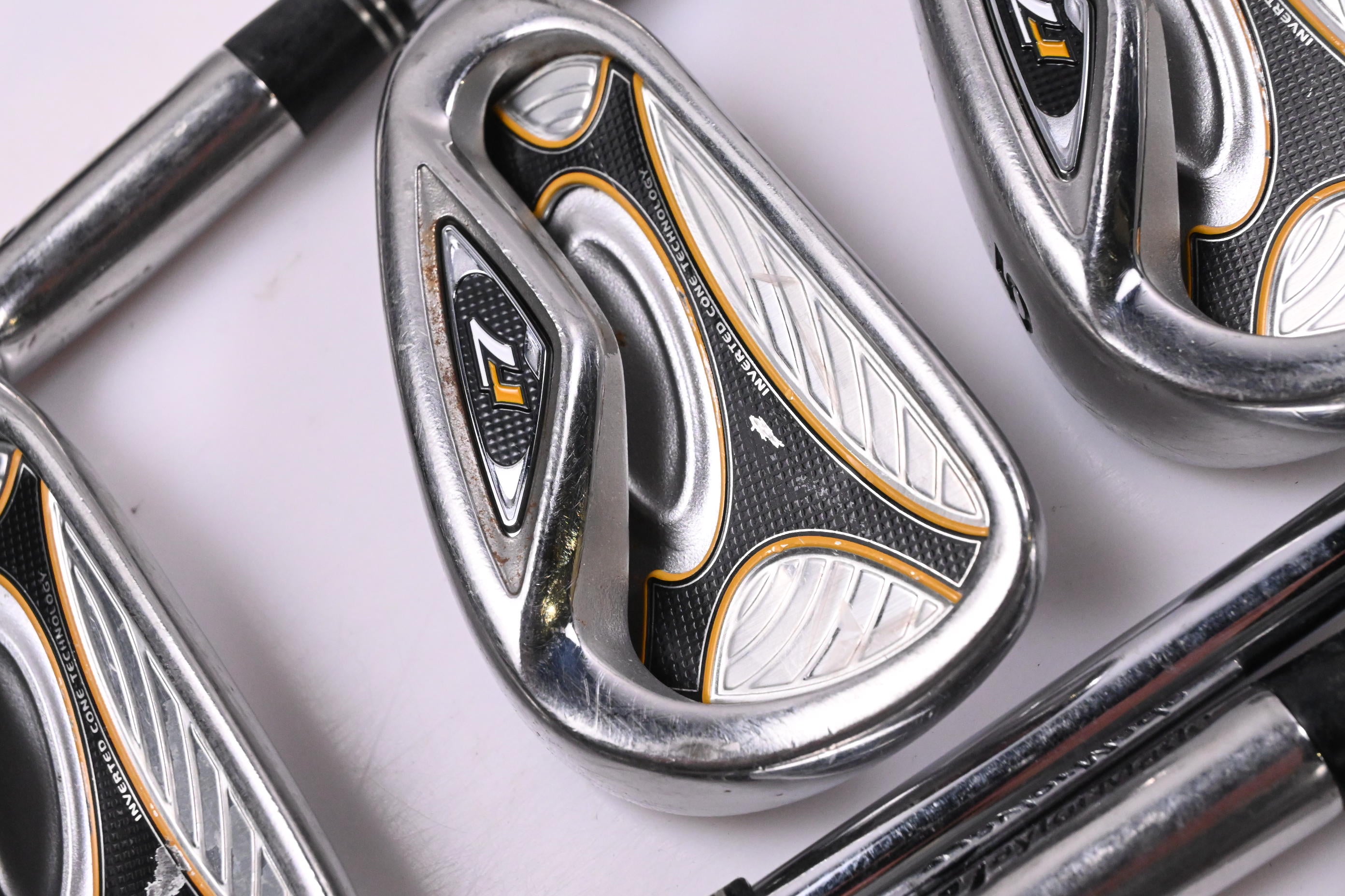 Taylormade R7 Irons / 3-PW / Stiff Flex Taylormade T-Step 90 Shafts