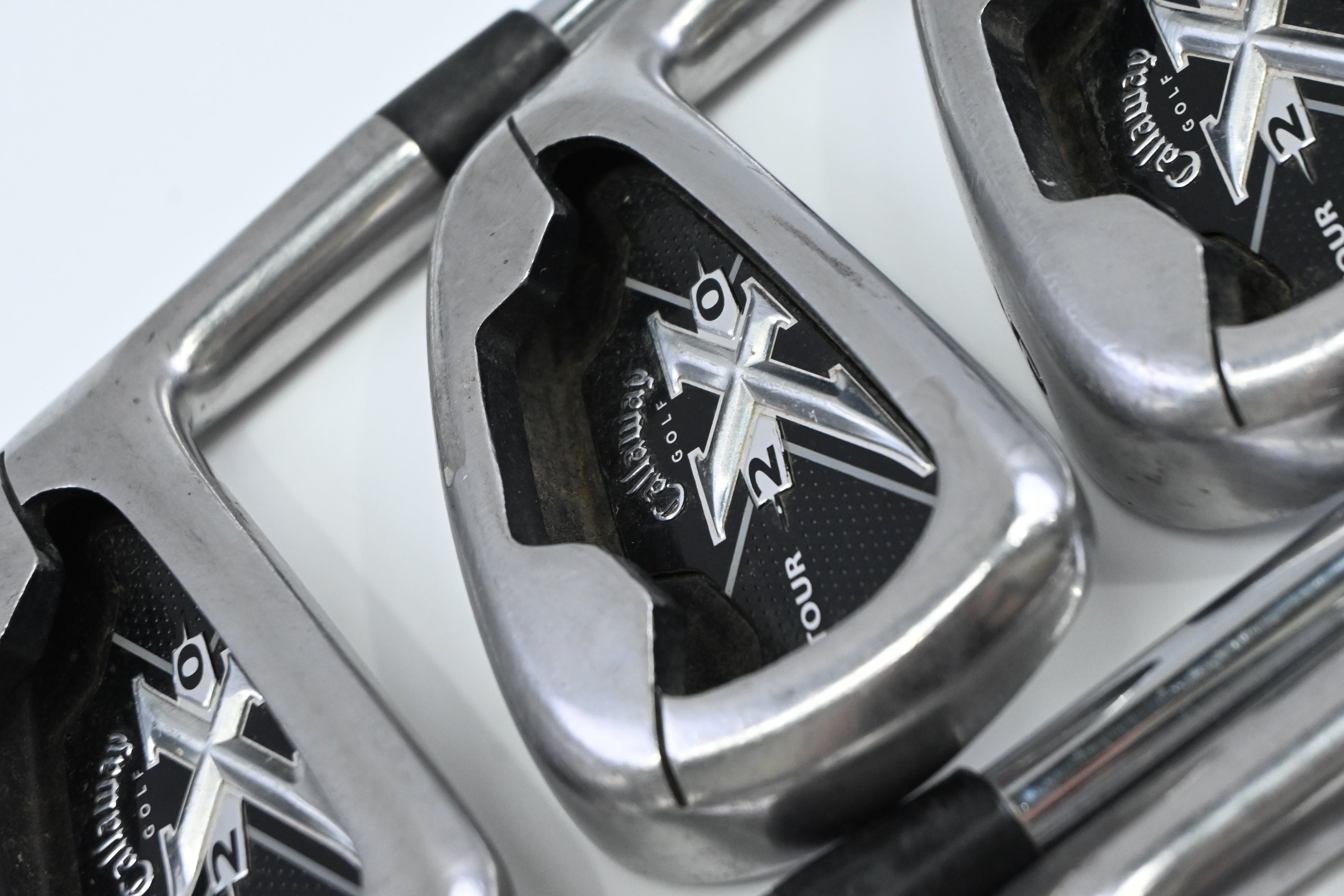 Callaway X-20 Tour Irons / 3-PW / Stiff Flex Project X Flighted Rifle Shafts