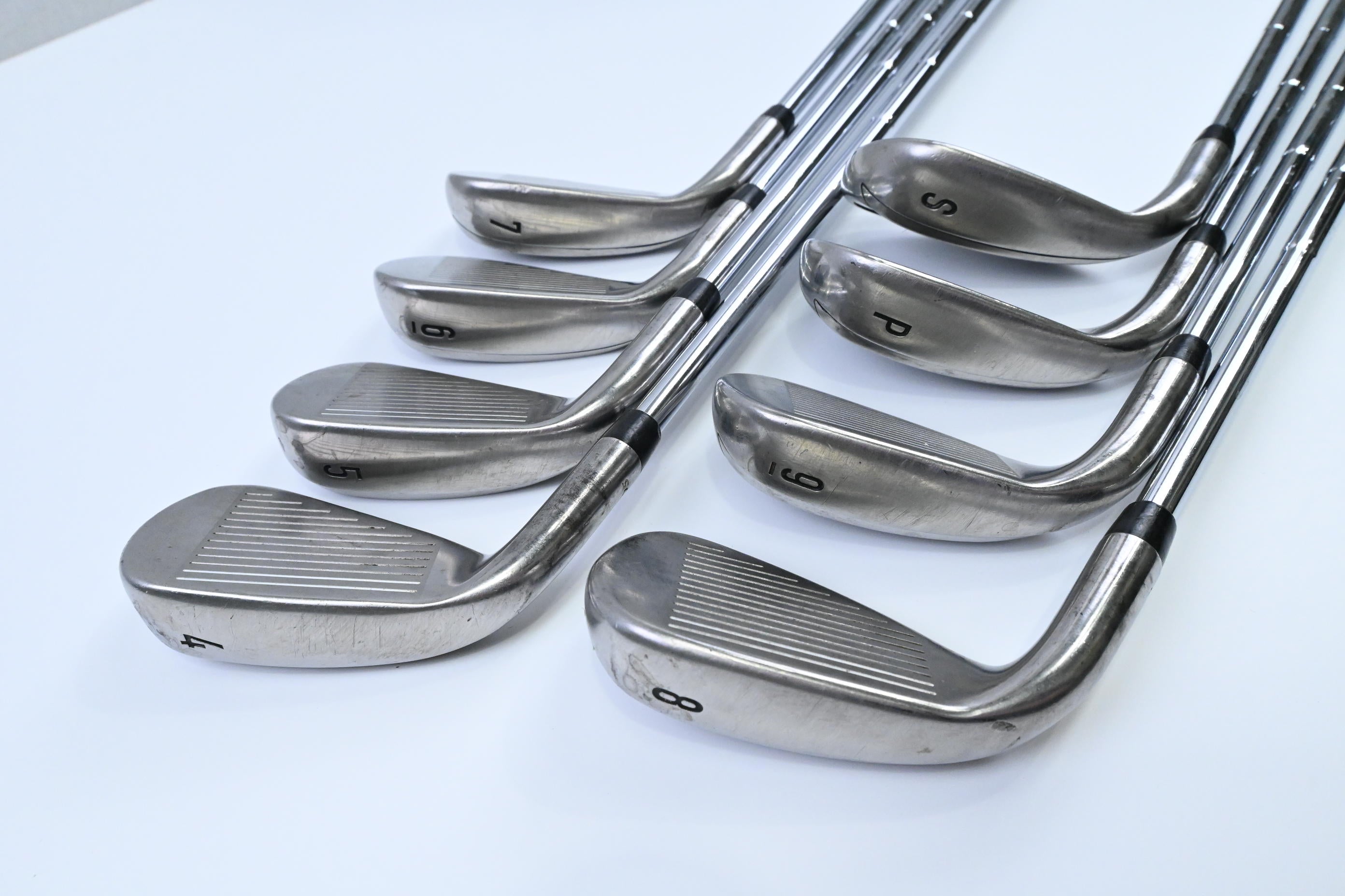 Callaway XR OS Irons / 4-PW+SW / Stiff Flex Dynamic Gold S300 Shafts