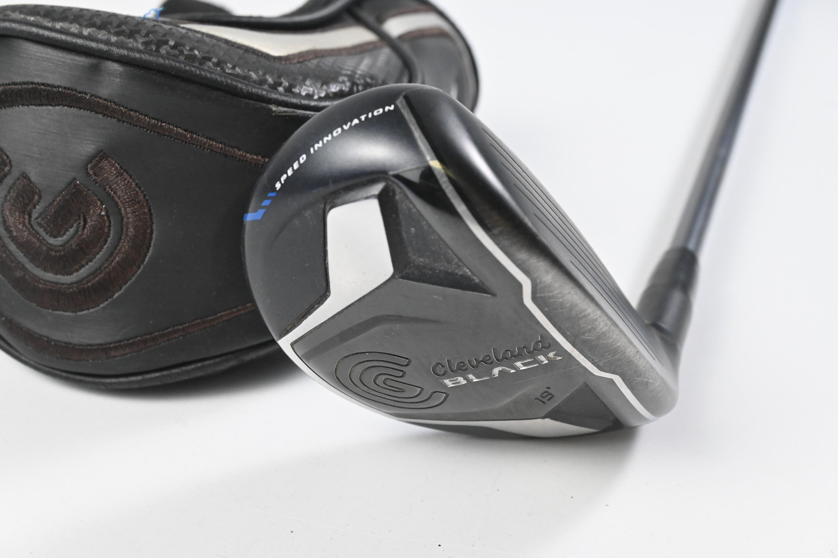 Cleveland CG Black 2015 #3 Hybrid / 19 Degree / Stiff Flex Diamana 74 Shaft