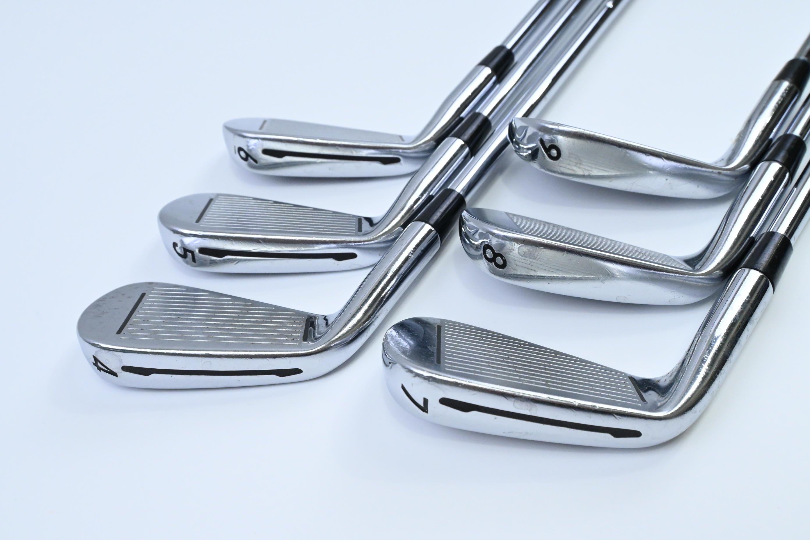 Taylormade PSi Irons / 4-9 / X-Flex KBS Tour Shafts