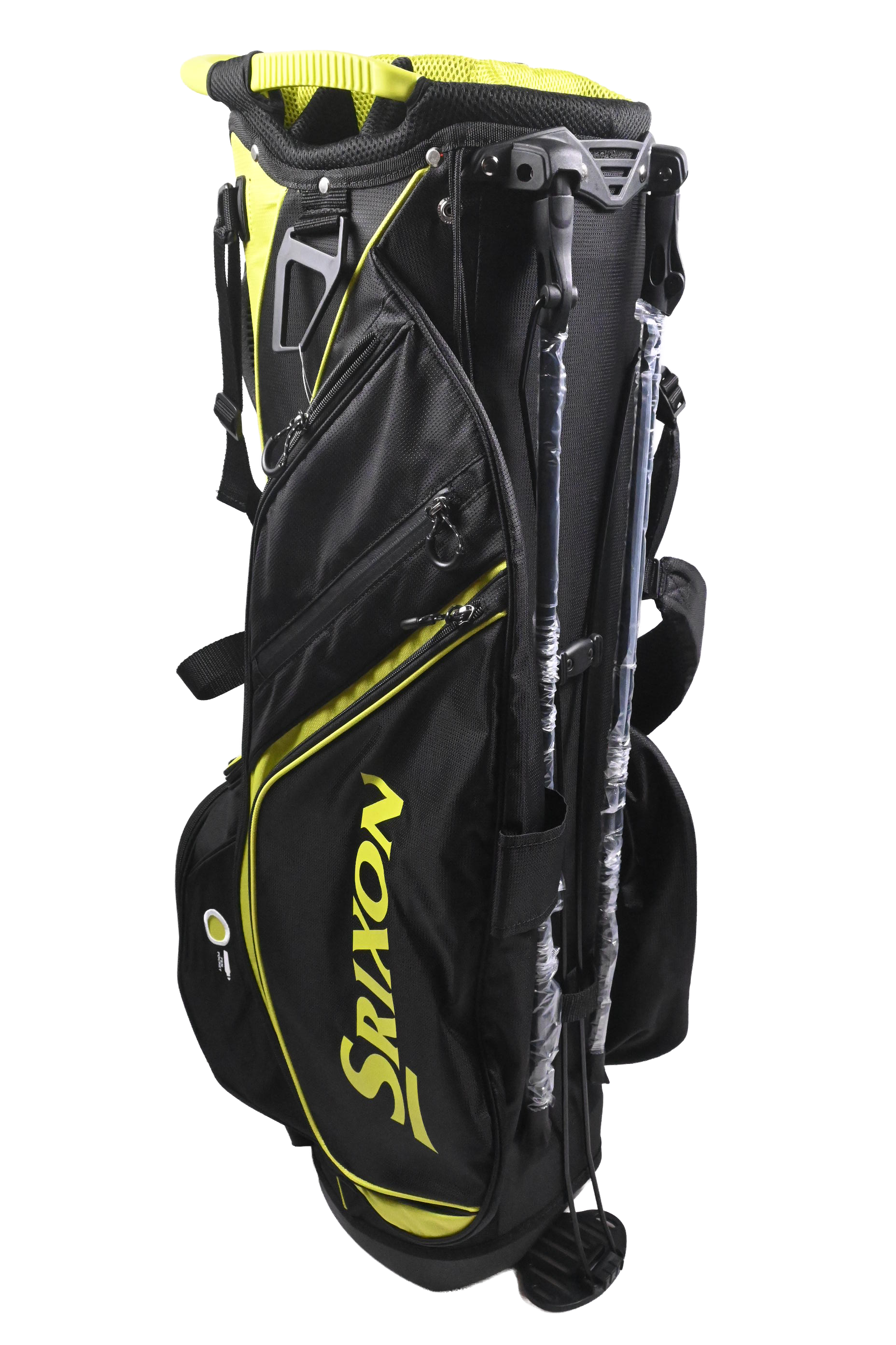 Srixon Lightweight Stand Bag / 14-Way Divider / Lime, Black
