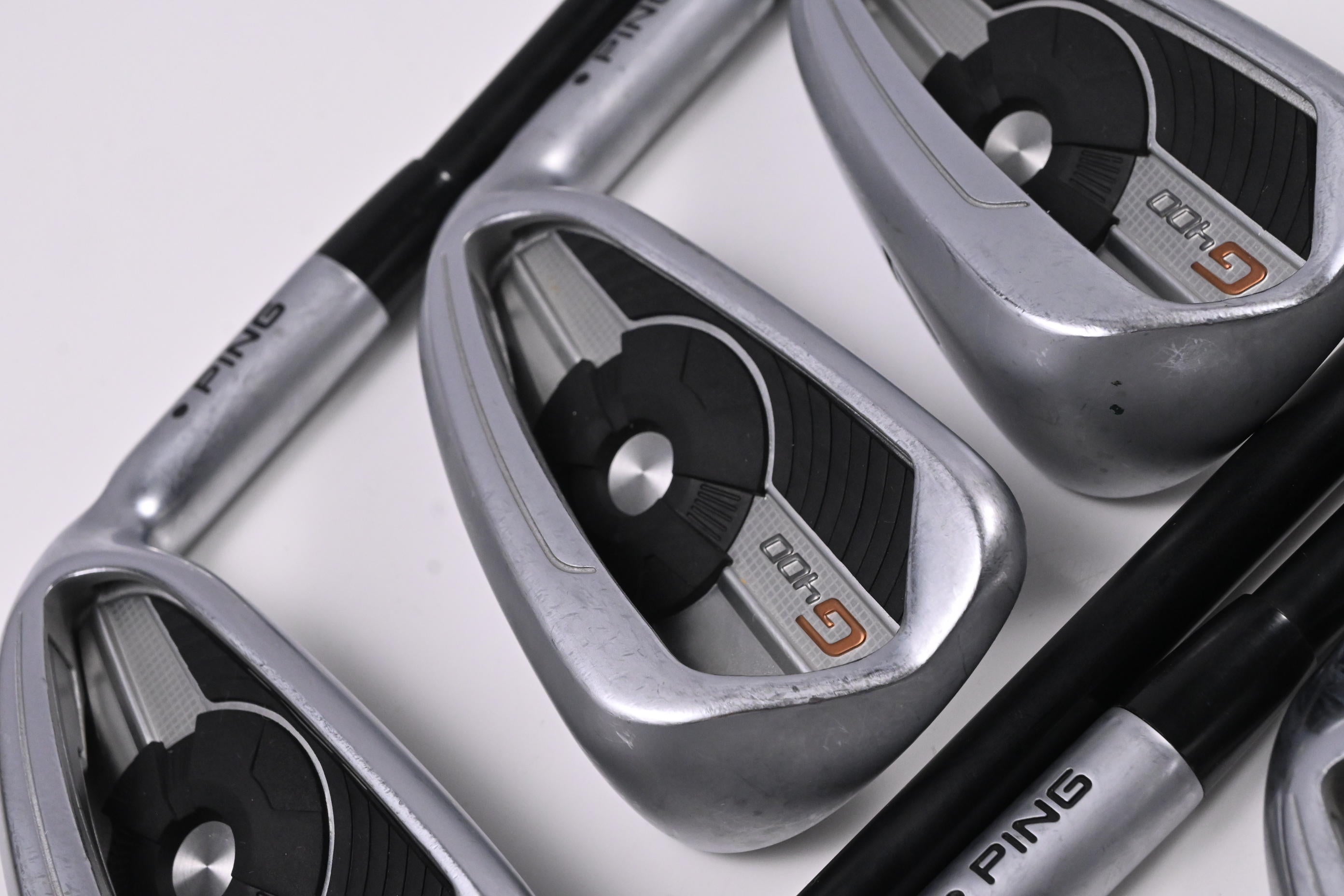 Ping G400 Irons / 5-PW+SW / Black Dot / Regular Flex Ping Alta CB AWT Shafts