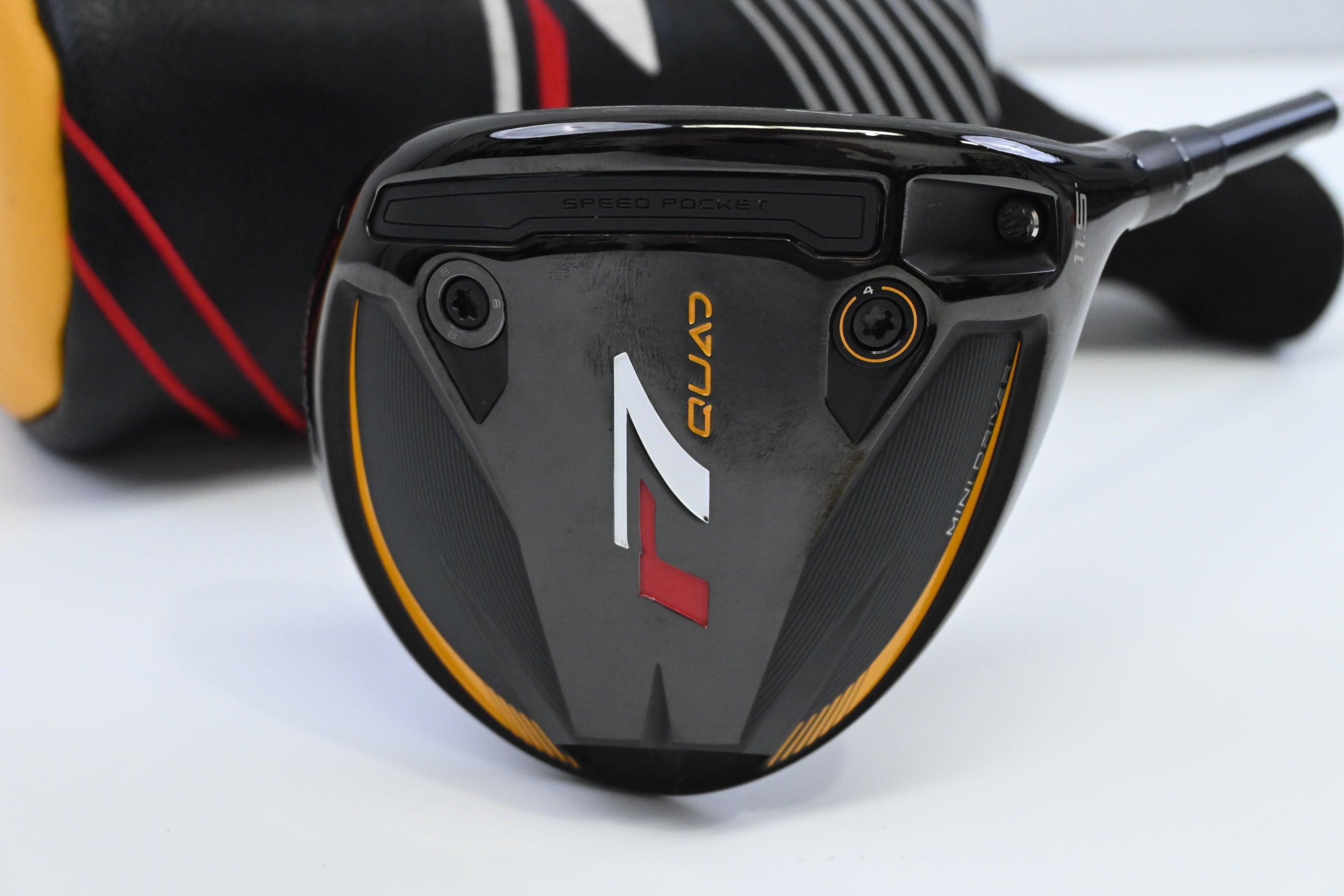 Taylormade R7 Quad Mini Driver / 11.5 Degree / Stiff Flex Fujikura Speeder 60