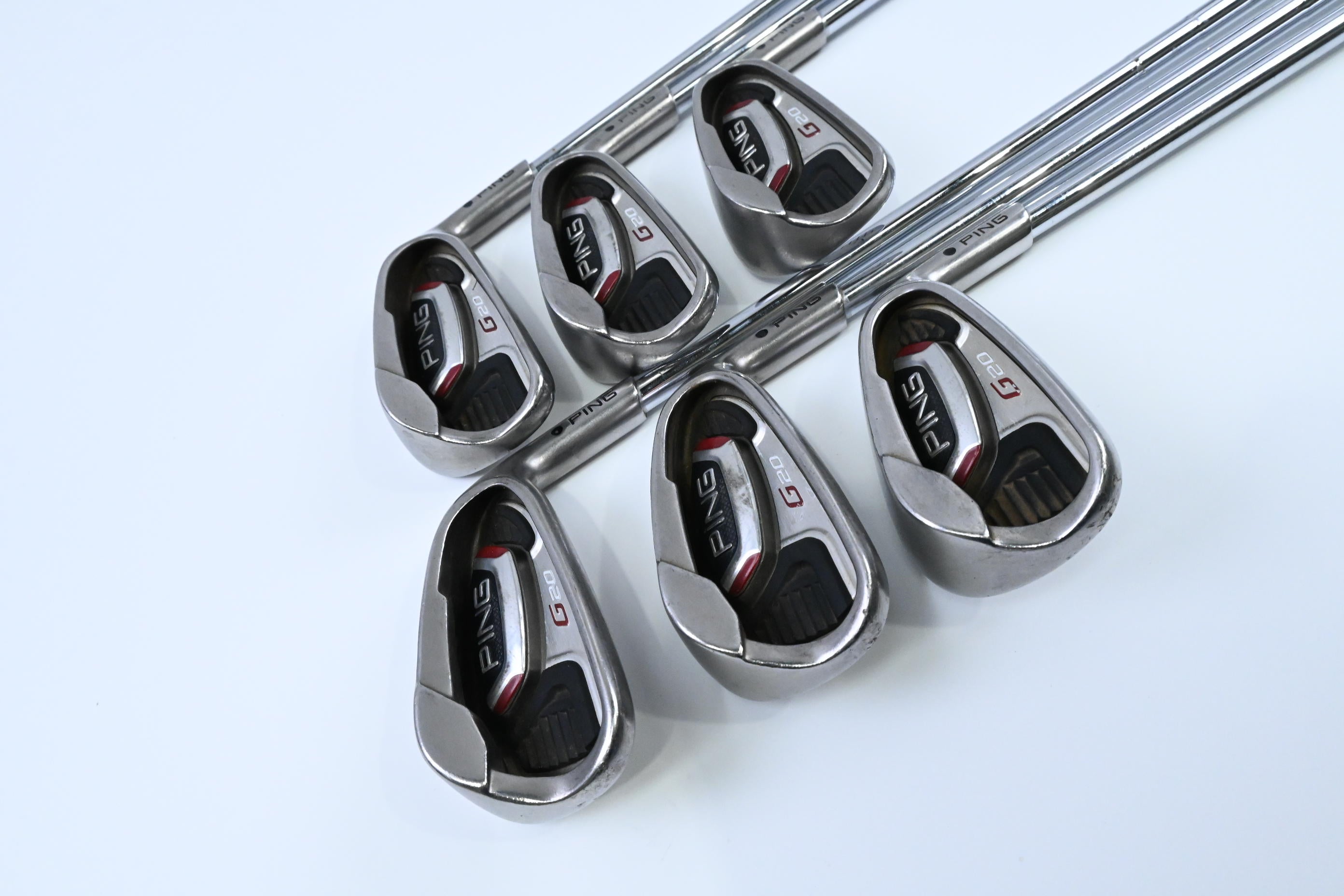 Ping G20 Irons / 5-PW / Black Dot / Regular Flex Ping CFS Shafts