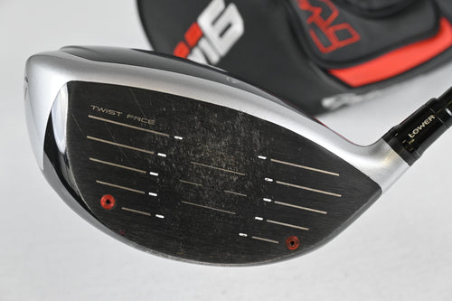 TaylorMade M6 Driver / 10.5 Degree / Stiff Flex Fujkura Atmos Black 6 Shaft