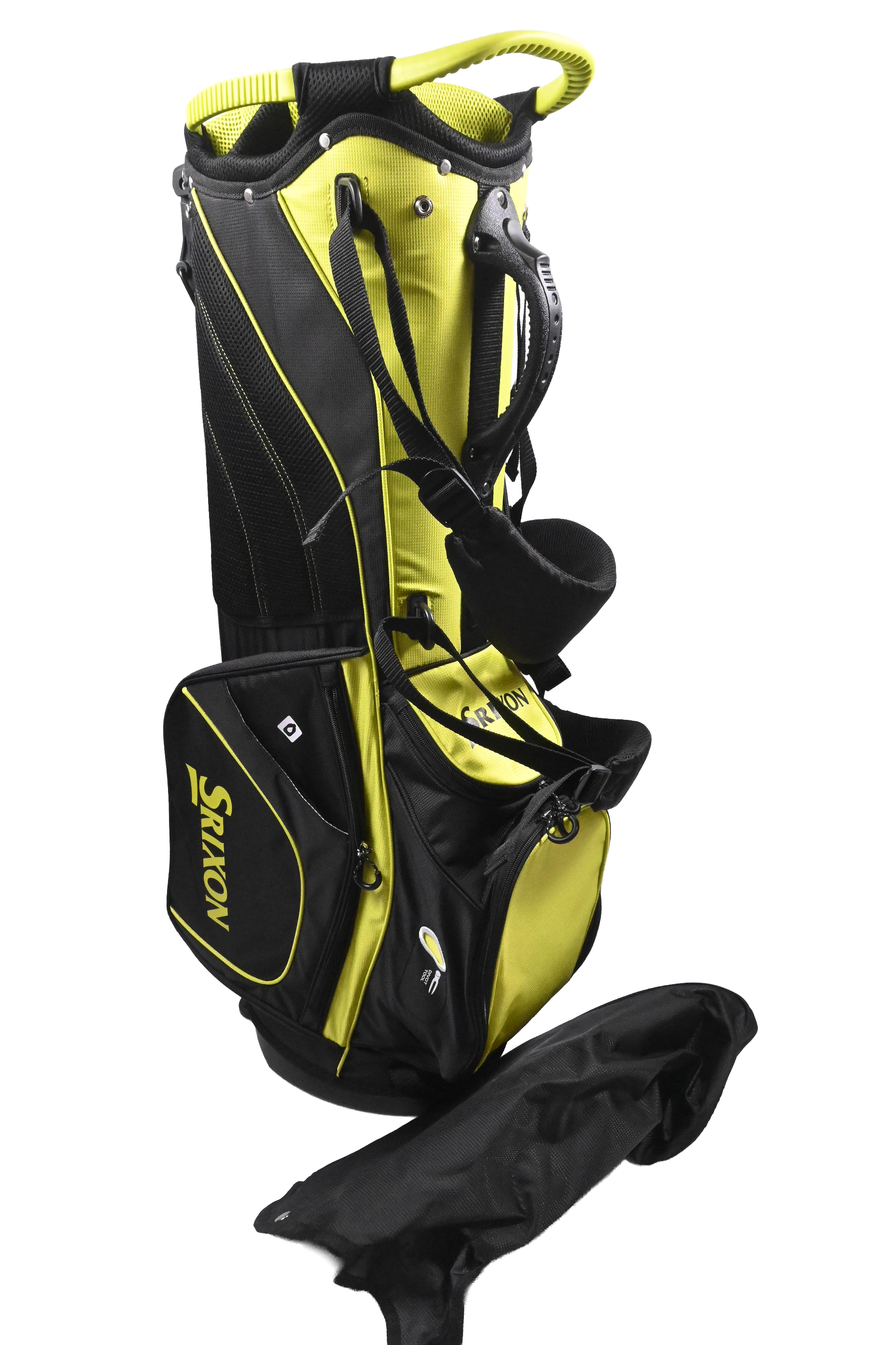 Srixon Lightweight Stand Bag / 14-Way Divider / Lime, Black