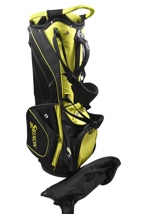 Srixon Lightweight Stand Bag / 14-Way Divider / Lime, Black