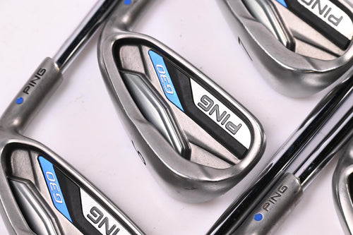 Ping G30 Irons / 5-PW+SW / Blue Dot / Regular Flex Ping CFS Shafts