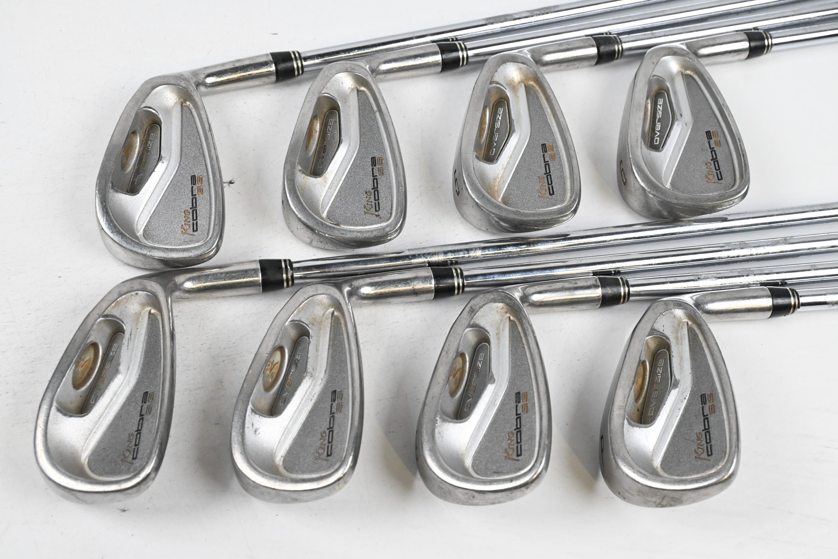 Cobra SS Irons / 3-PW / Regular Flex Precision Microtaper Shafts