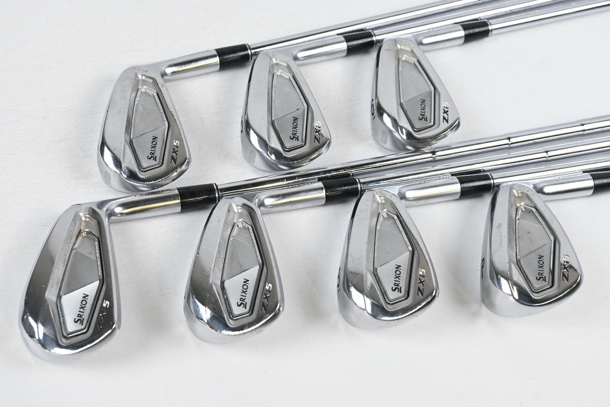 Srixon ZXi5 Irons / 4-PW / Stiff Flex Dynamic Gold Mid 115 S300 Shafts