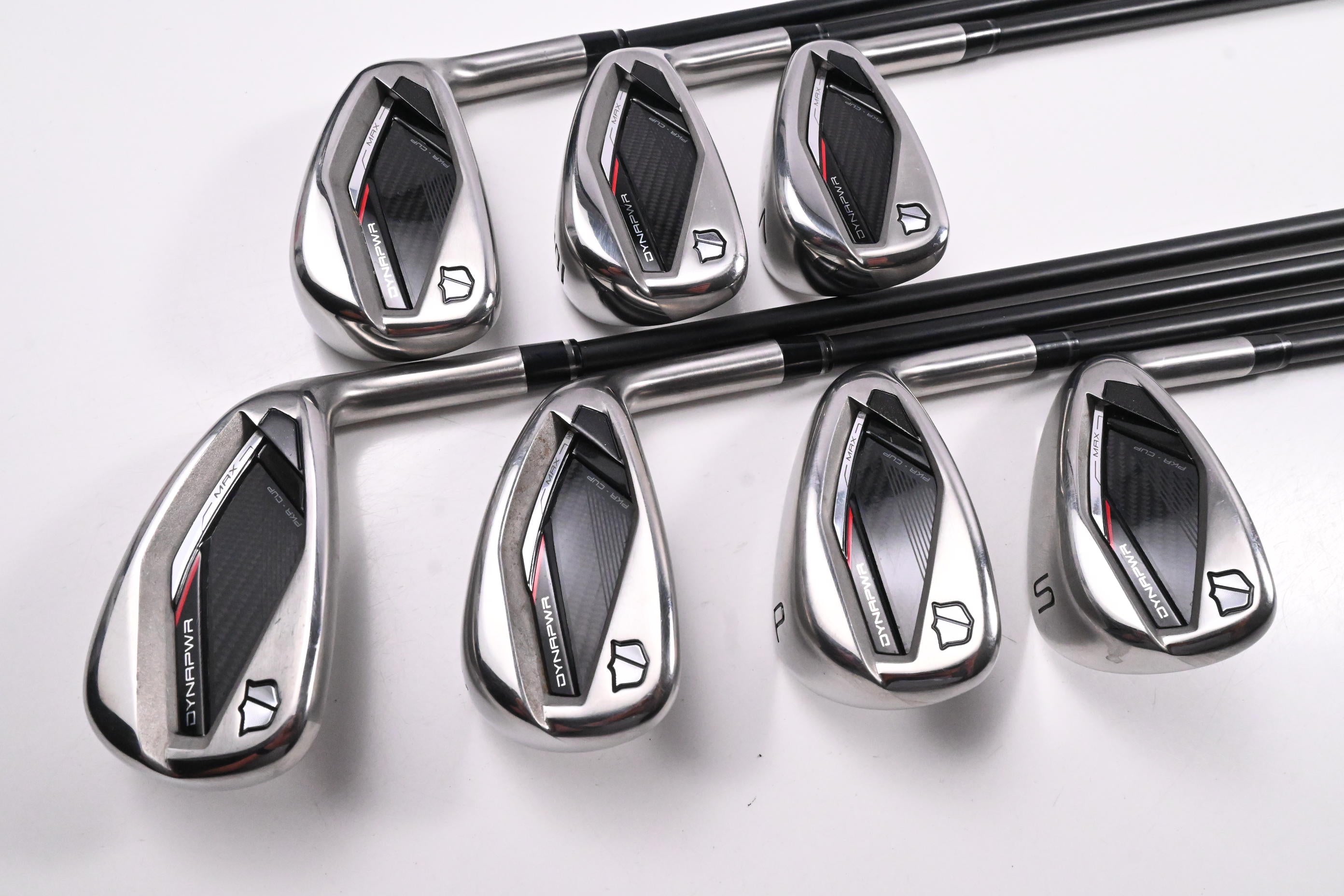 Wilson DYNAPWR Max 2025 Irons / 5-PW+SW / Senior Flex KBS Max GI 55 Shafts
