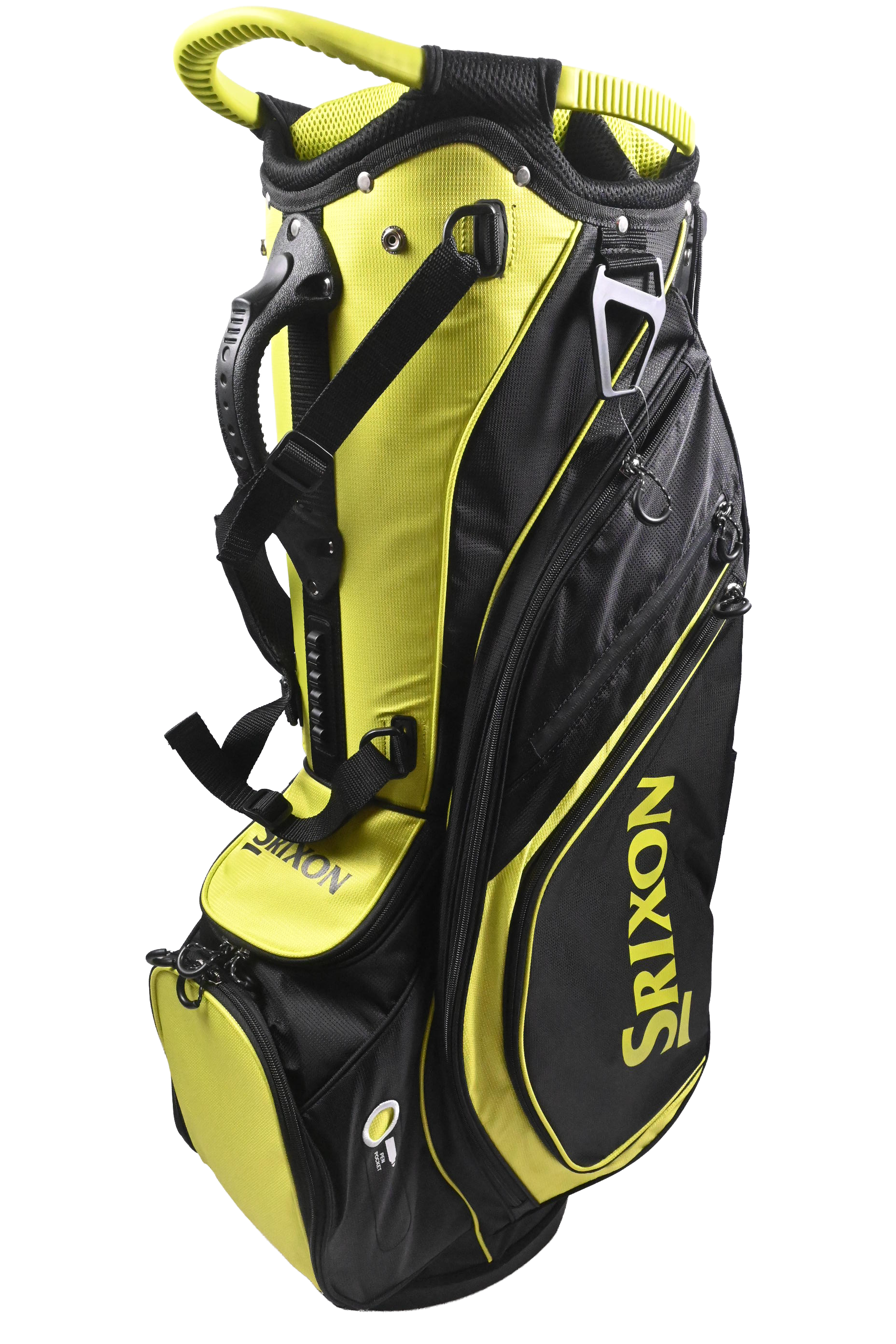 Srixon Lightweight Stand Bag / 14-Way Divider / Lime, Black