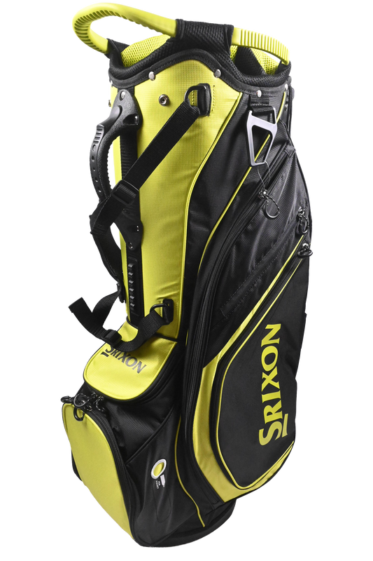Srixon Lightweight Stand Bag / 14-Way Divider / Lime, Black