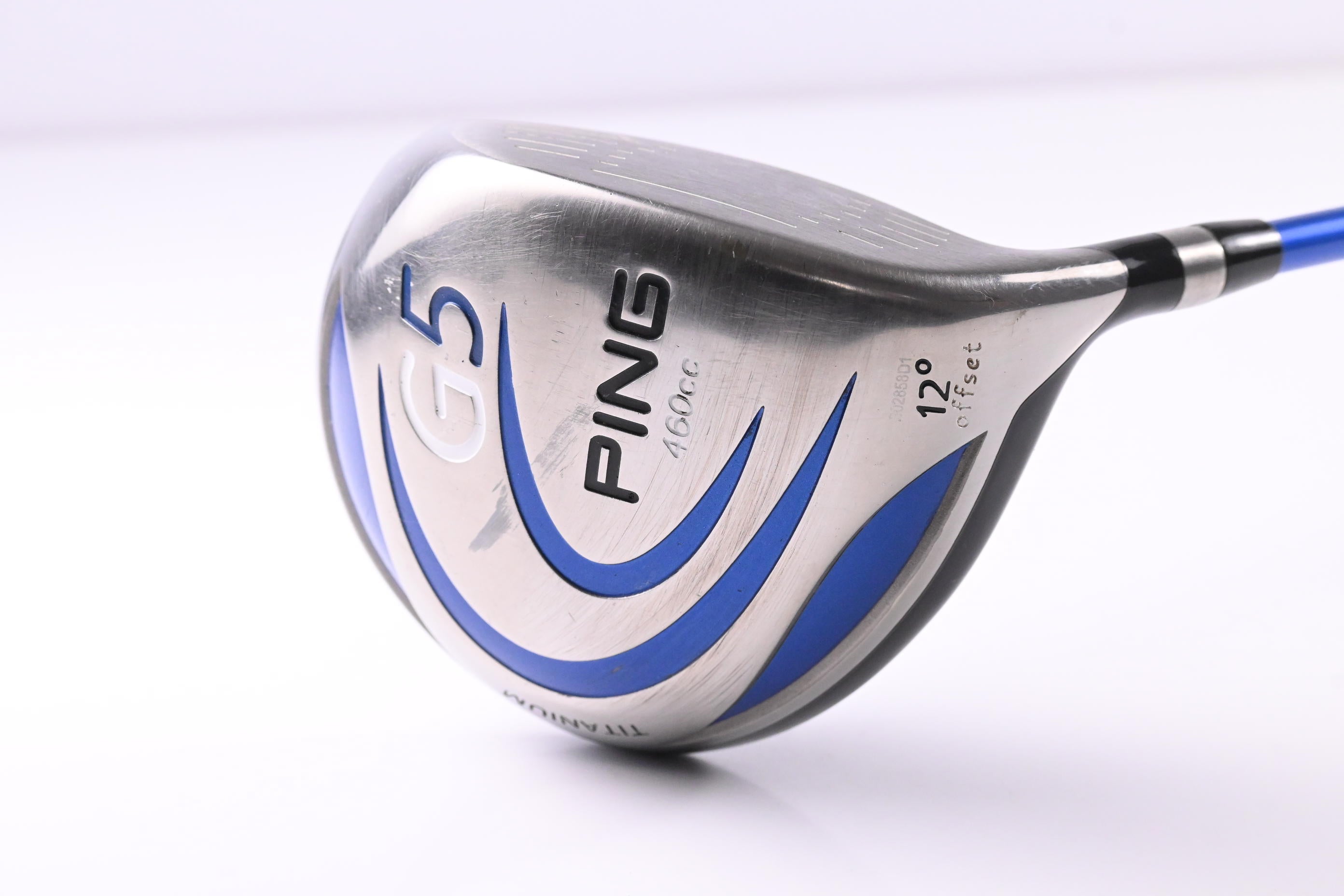 Ping G5 Driver / 12 Degree / Regular Flex Grafalloy ProLaunch Blue 65 Shaft