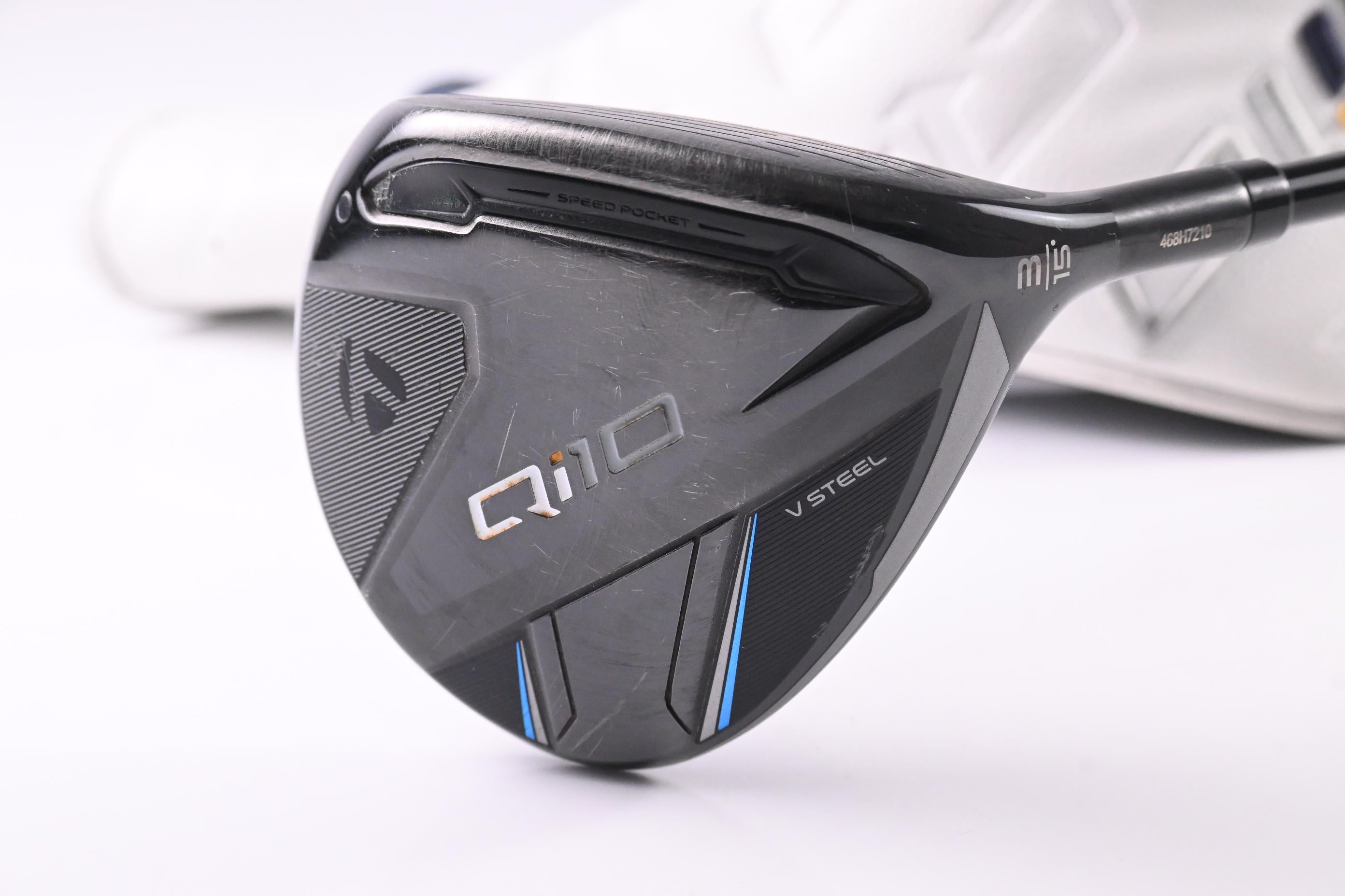 Taylormade Qi10 #3 Wood / 15 Degree / Stiff Flex HZRDUS Black 70 Shaft