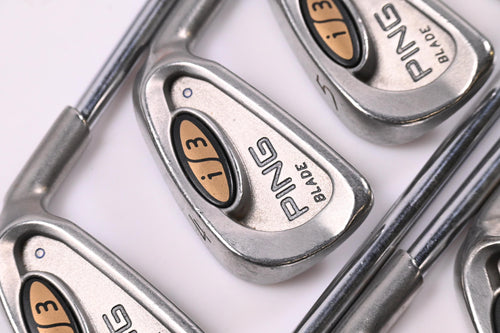 Ping i3 Irons / 3-PW+SW / Blue Dot / Stiff Flex Ping Shafts