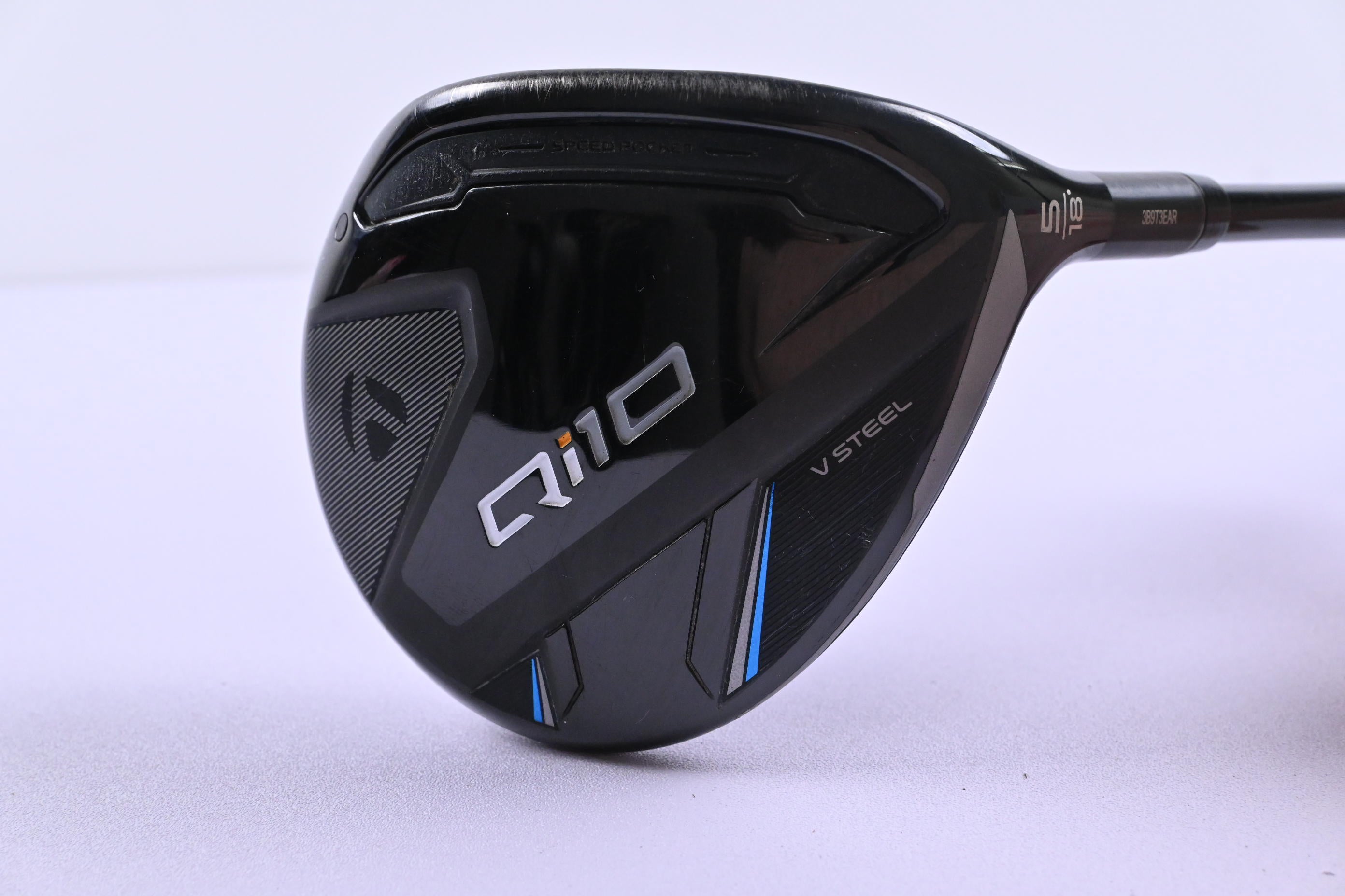 Taylormade Qi10 #5 Wood / 18 Degree / Stiff Flex HZRDUS Gen4 Black 70 Shaft