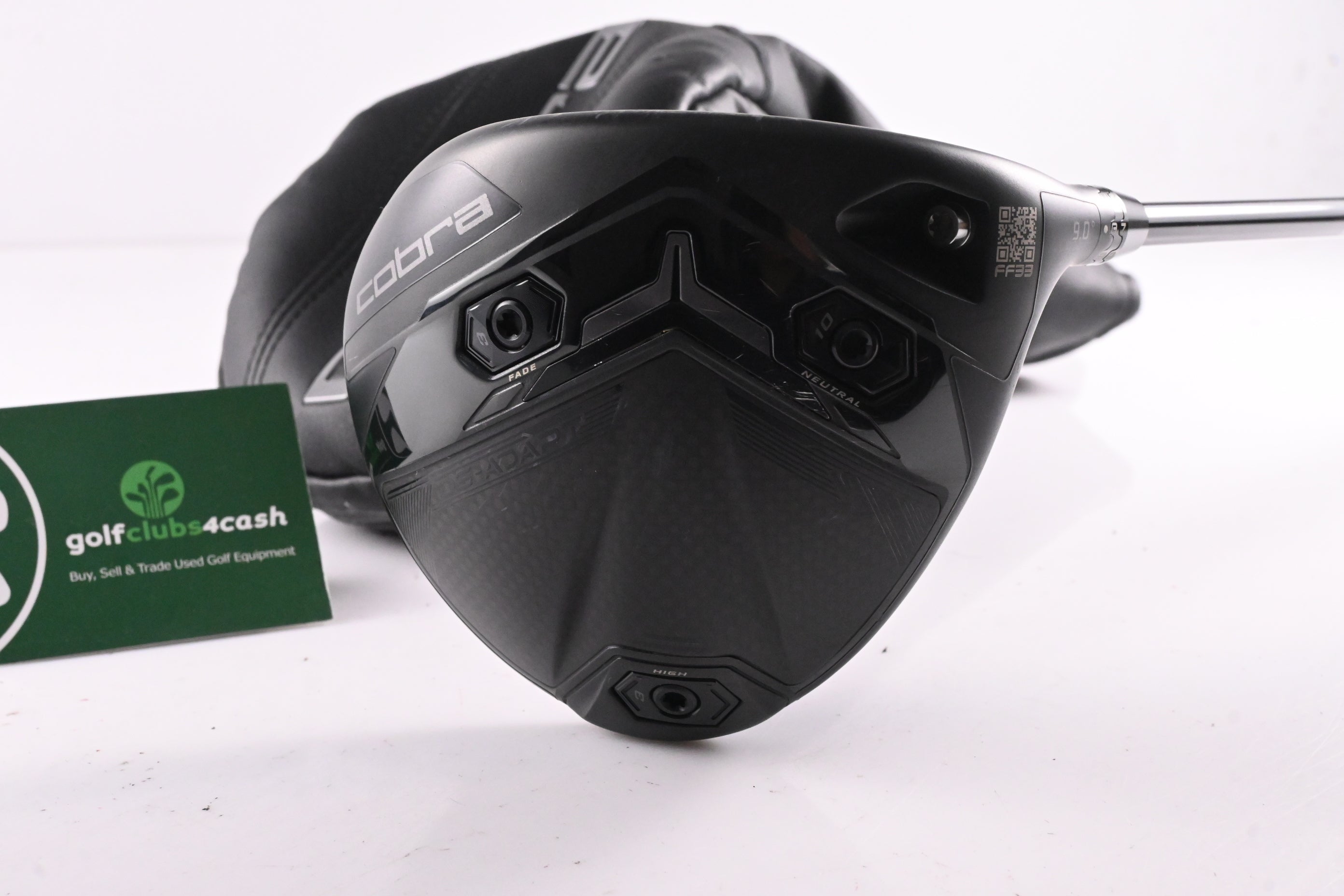 Cobra DS-Adapt LS Driver / 9 Degree / Stiff Flex Project X Denali Black 60 Shaft
