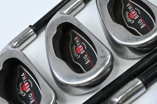 Callaway Big Bertha 2002 Irons / 3-PW / Regular Flex Callaway RCH 75 Shafts