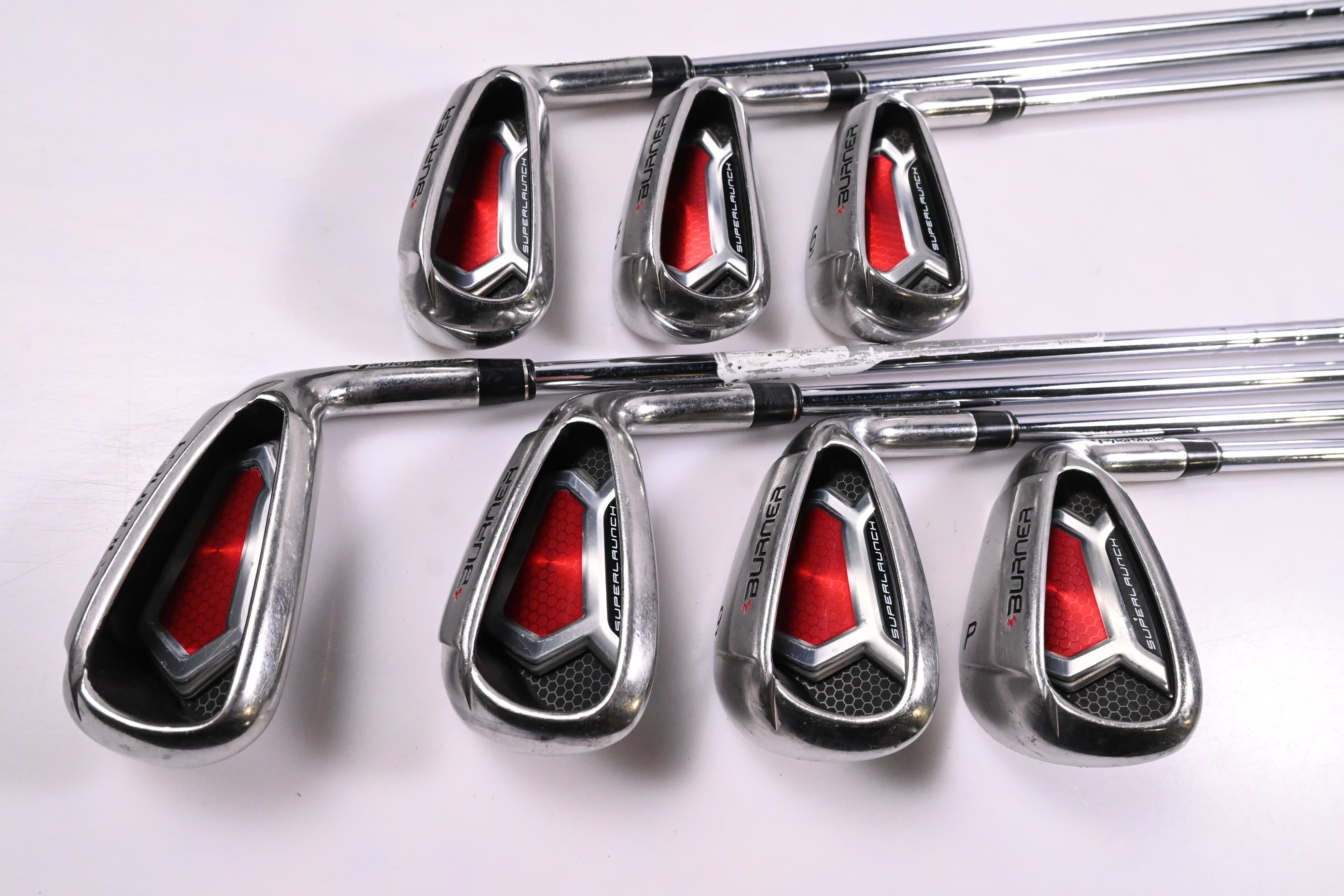 Taylormade Burner Superlaunch Irons / 4-PW / Regular Flex Taylormade 85 Shafts