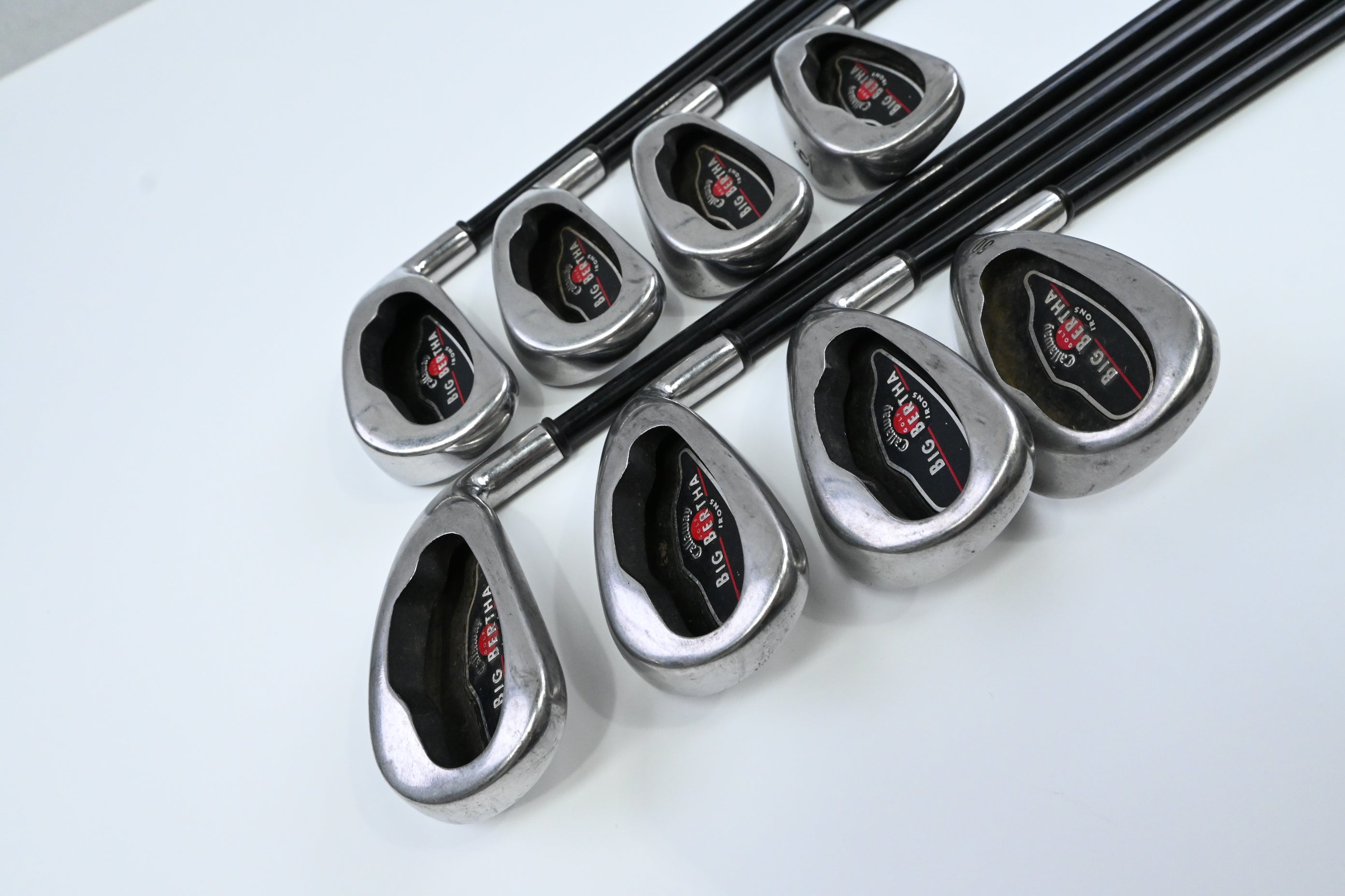 Callaway Big Bertha 2002 Irons / 3-PW / Regular Flex Callaway RCH 75 Shafts