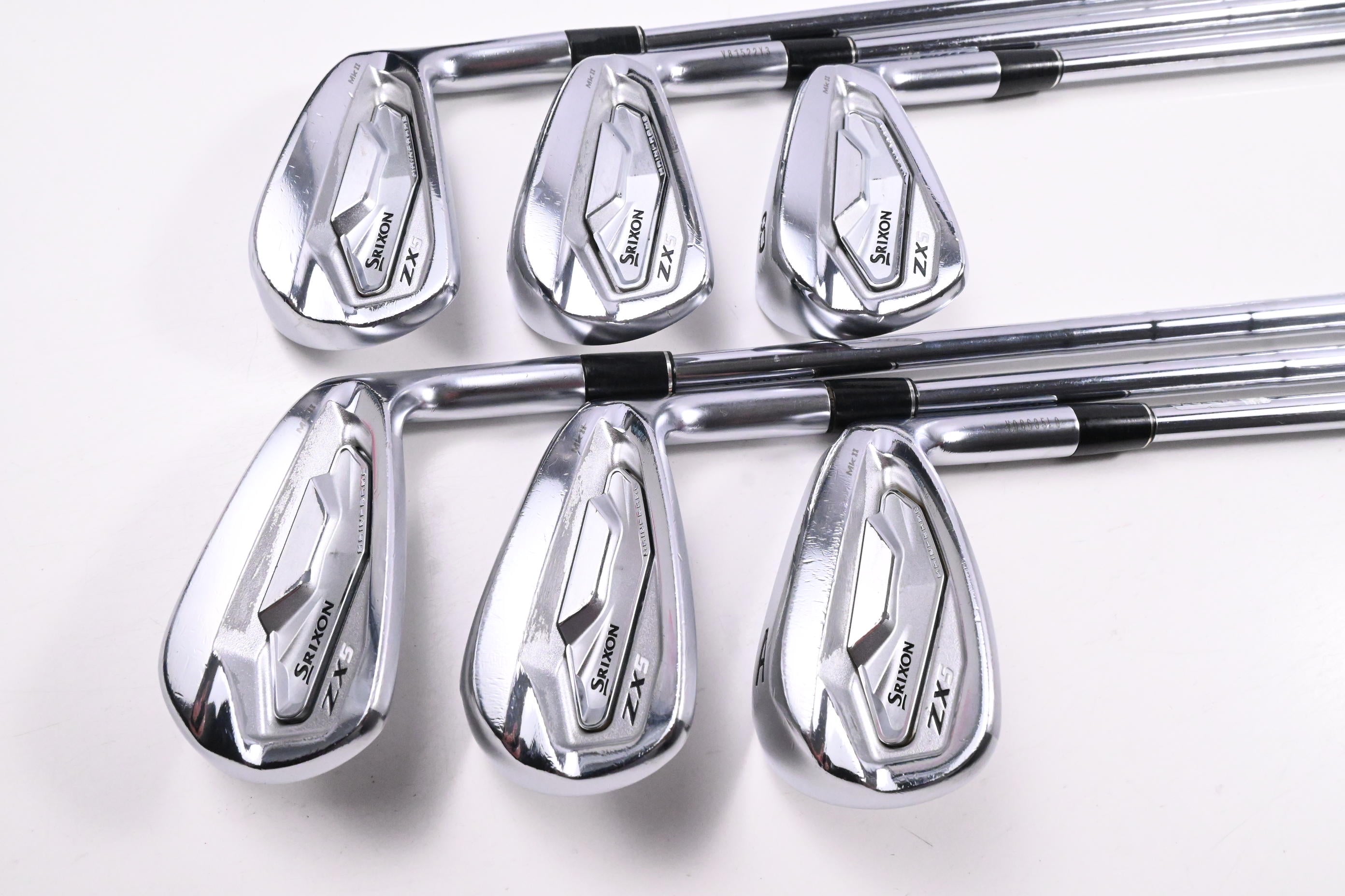 Srixon ZX5 MK II 2023 Irons / 6-PW+AW / Stiff Flex KBS Tour Lite Shafts