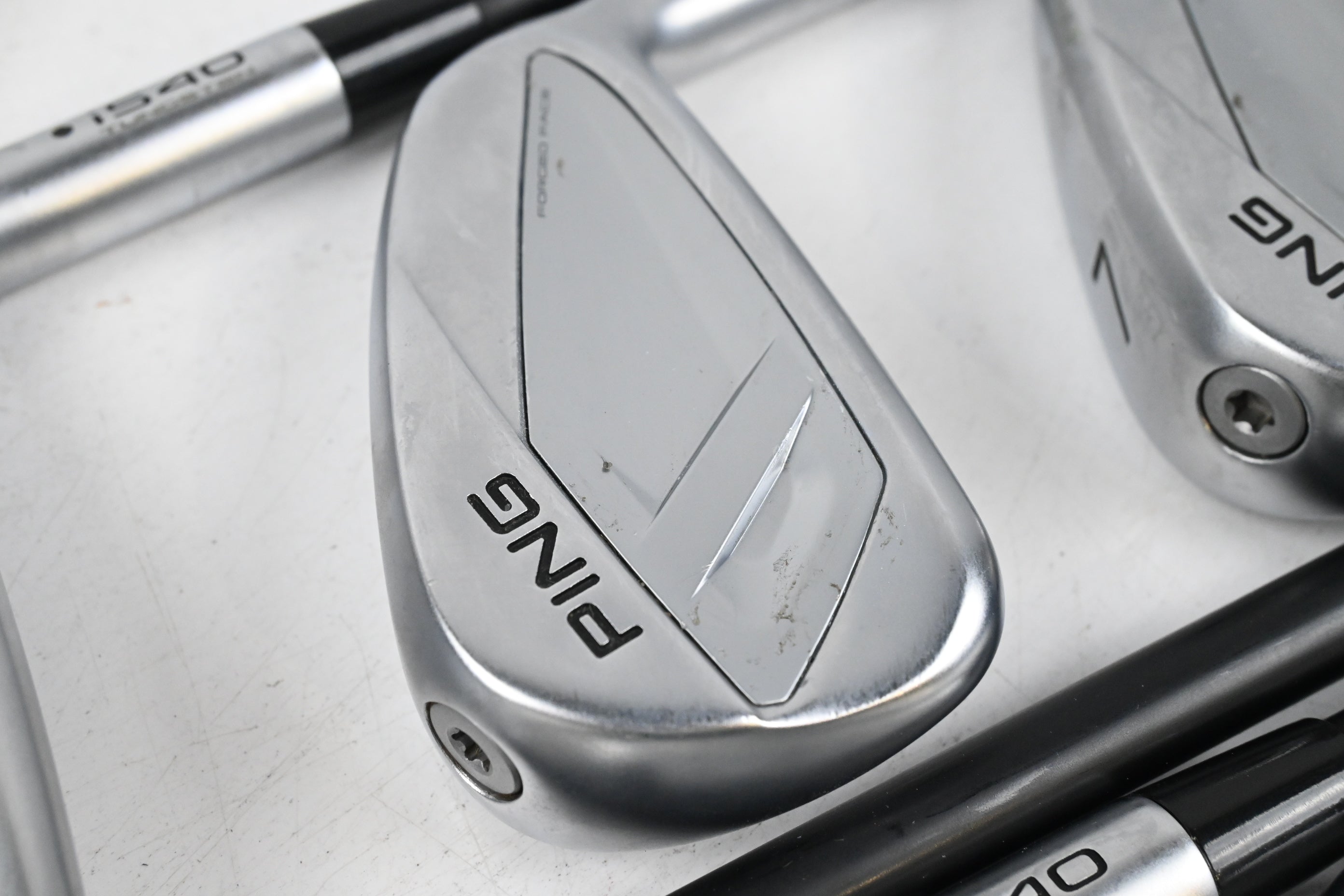 Ping i540 Irons / 5-PW+GW / Black Dot / Stiff Flex Ping Alta CB AWT Shafts
